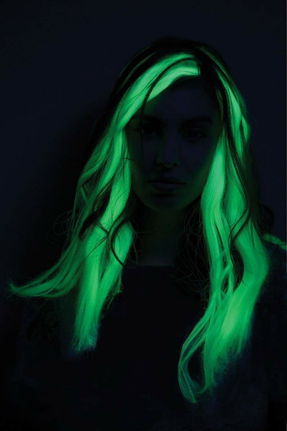 Takıştır Glow In The Dark Karanlıkta Renk Değiştiren Saç Parti Aksesuarı