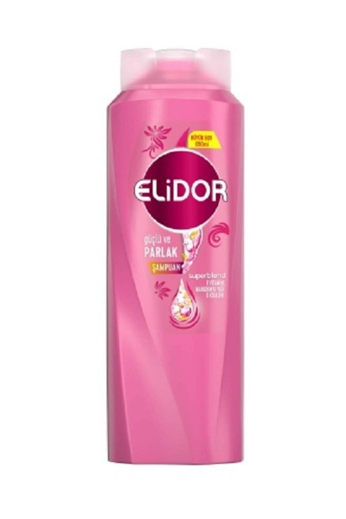Elidor Superblend Saç Bakım Şampuanı Güçlü Ve Parlak Saçlar Vitamin E Macamadia Yağı Keratin 650ml