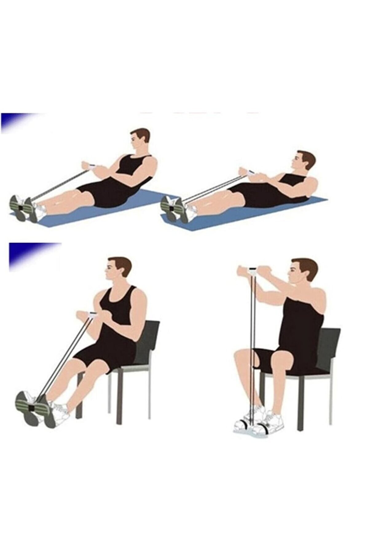 Genel Markalar Body Trimmer Vücud Şekillendirici Egzersiz Fitness Spor Aleti