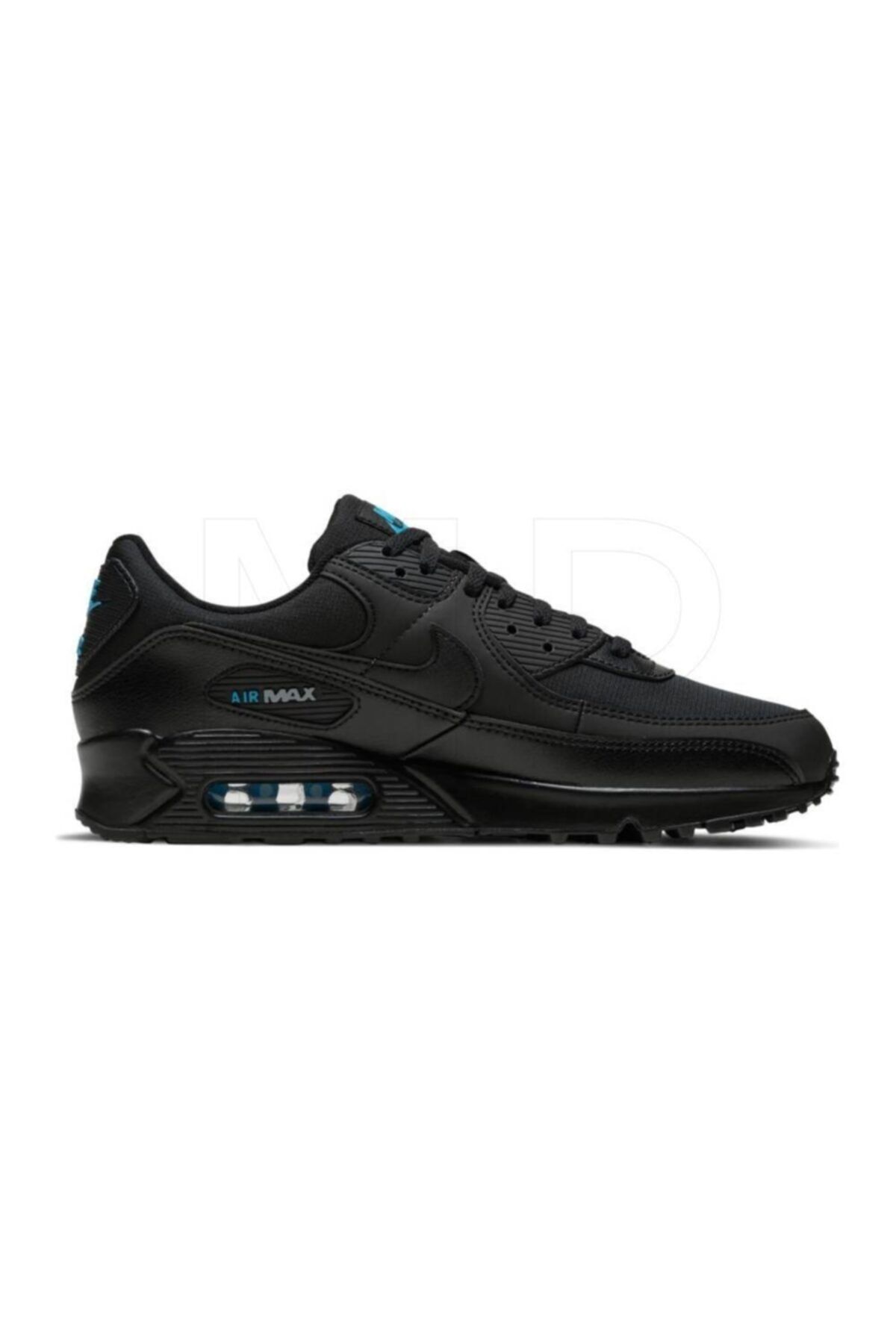 Nike Air Max 90 Siyah/lazer Mavisi Ayakkabı