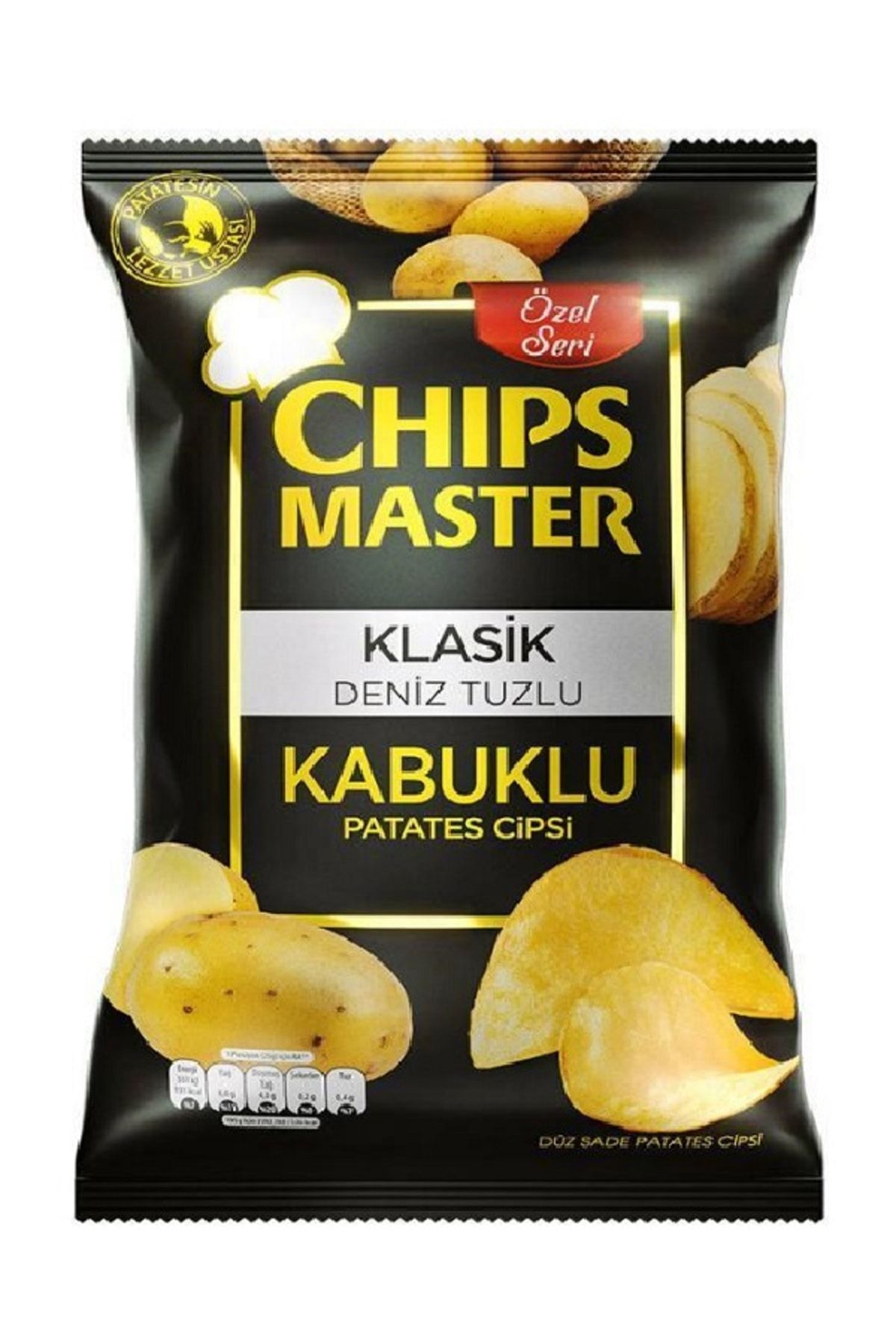 chips master Klasik Deniz Tuzlu 110 gr