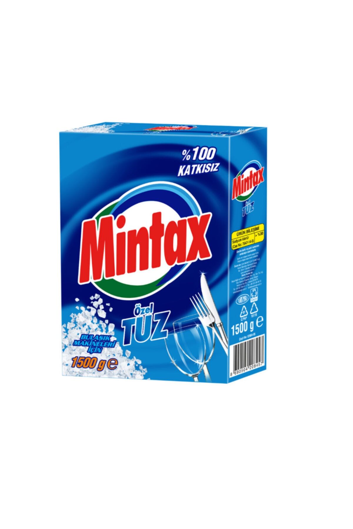 Mintax Bulaşık Makinesi Tuzu 1.5 kg