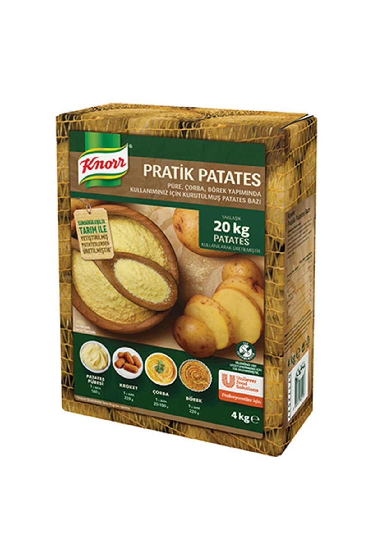 Knorr Pratik Patates 4 Kg Patates Püresi