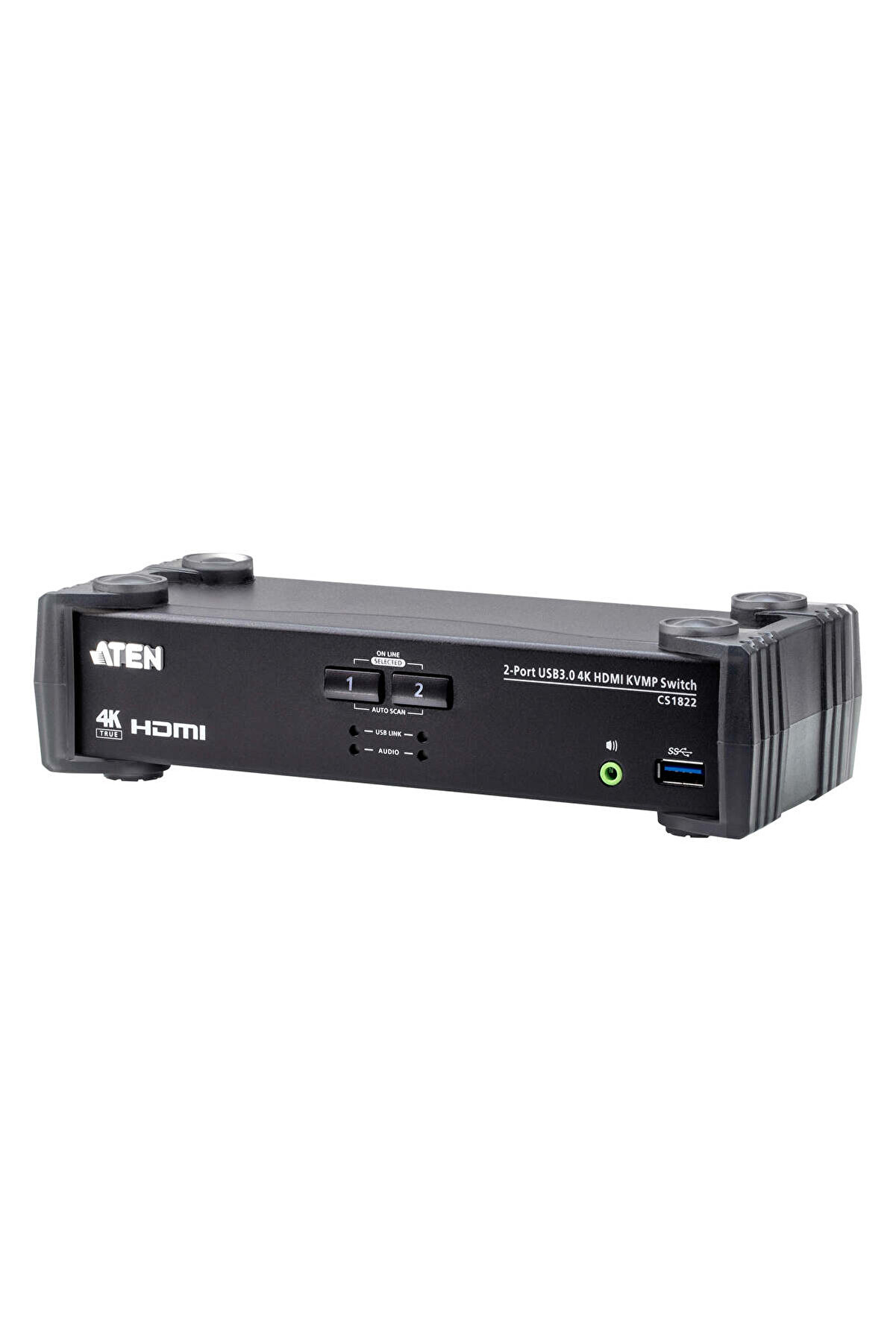 2-Port USB 3.0 4K HDMI KVMP(Keyboard/Video Monitor/Mouse) Periferi (Çevre Cihazlarla (USB) Bağlantı