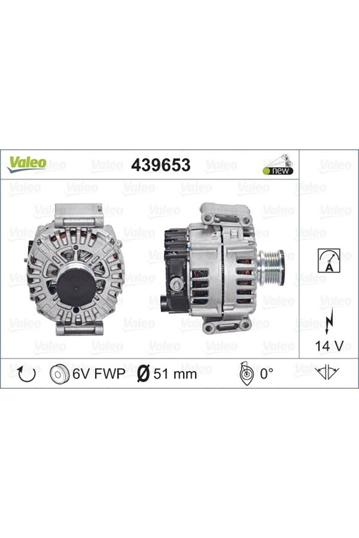 Mercedes Alternator (14v 180a) W204 08>14 S204 08>14 W212 09>16 C207 09>16 Viano W639 10> - 43