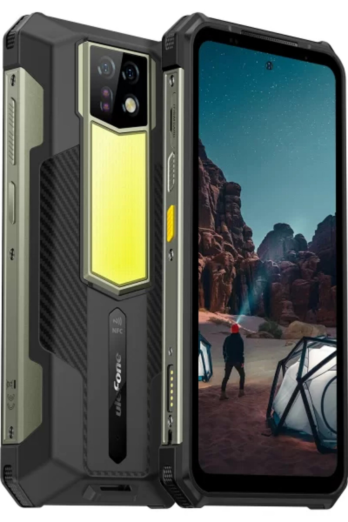 Armor 24 Android 14 22000MAH Dev Batarya Kamp Işığı, 12GB Ram 165 256GB, 6.78'' Cep Telefonu