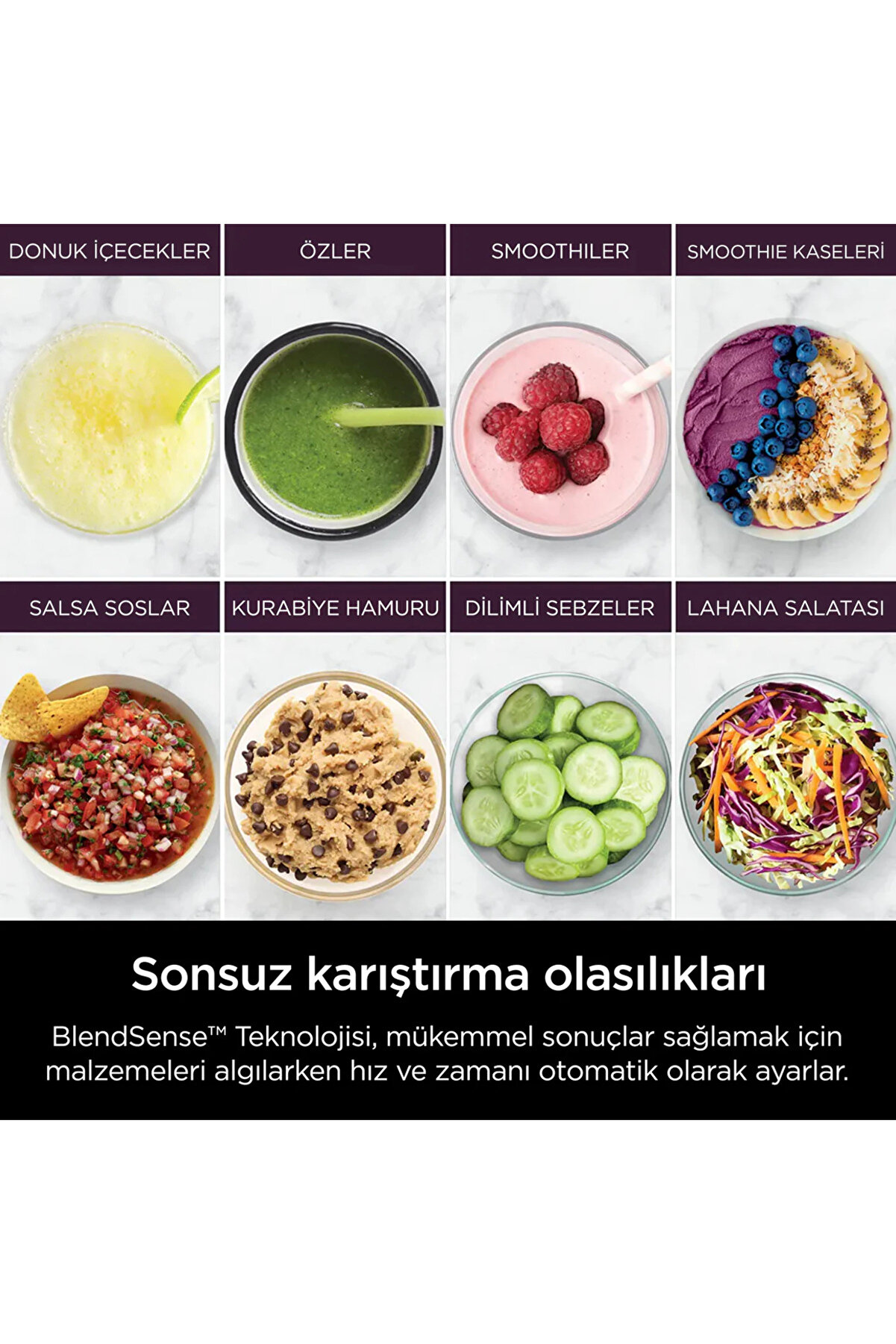Ultra Güçlü Çok Fonksiyonlu Power Blender ve Mutfak Robotu
