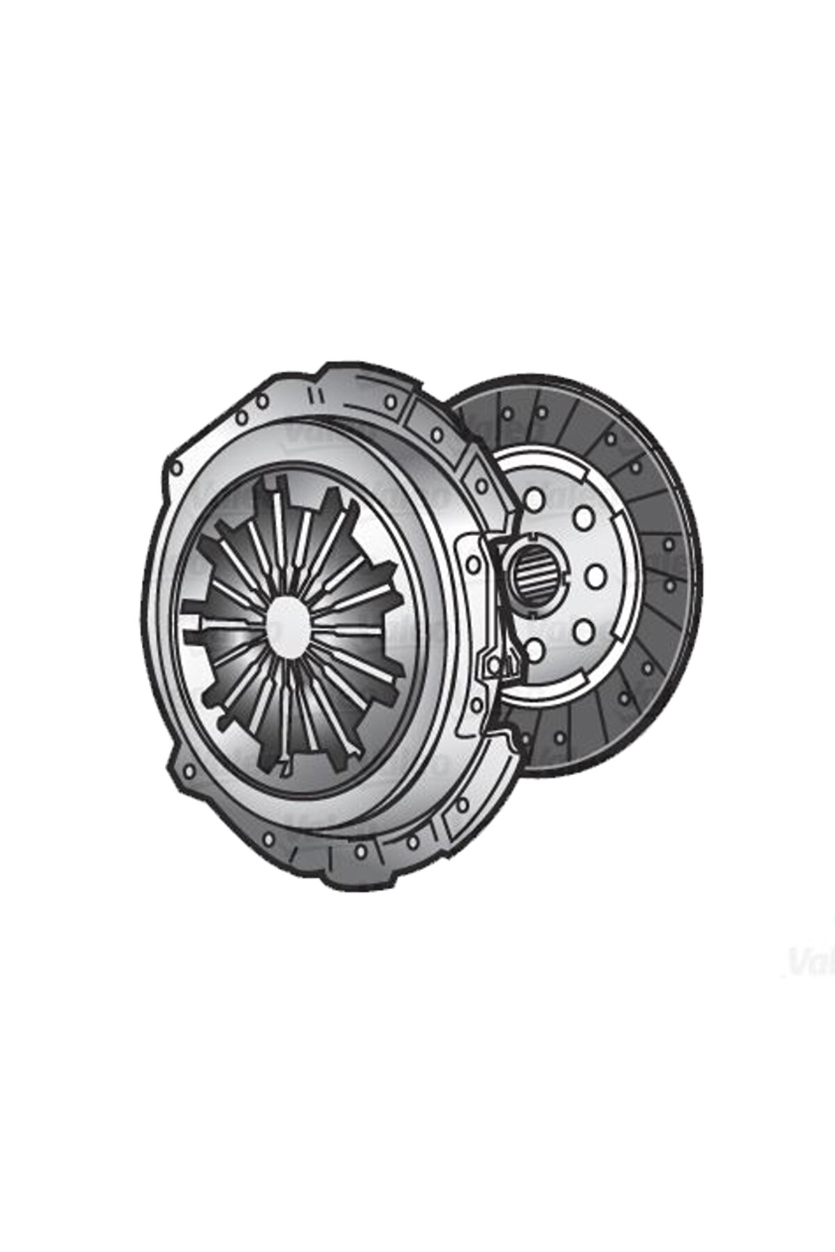 Mercedes Truck Debriyaj Seti ( Baskı-Balata ) 395mm Euro 6 Mercedes Benz Atego Om934 - 82740 Uyumlu