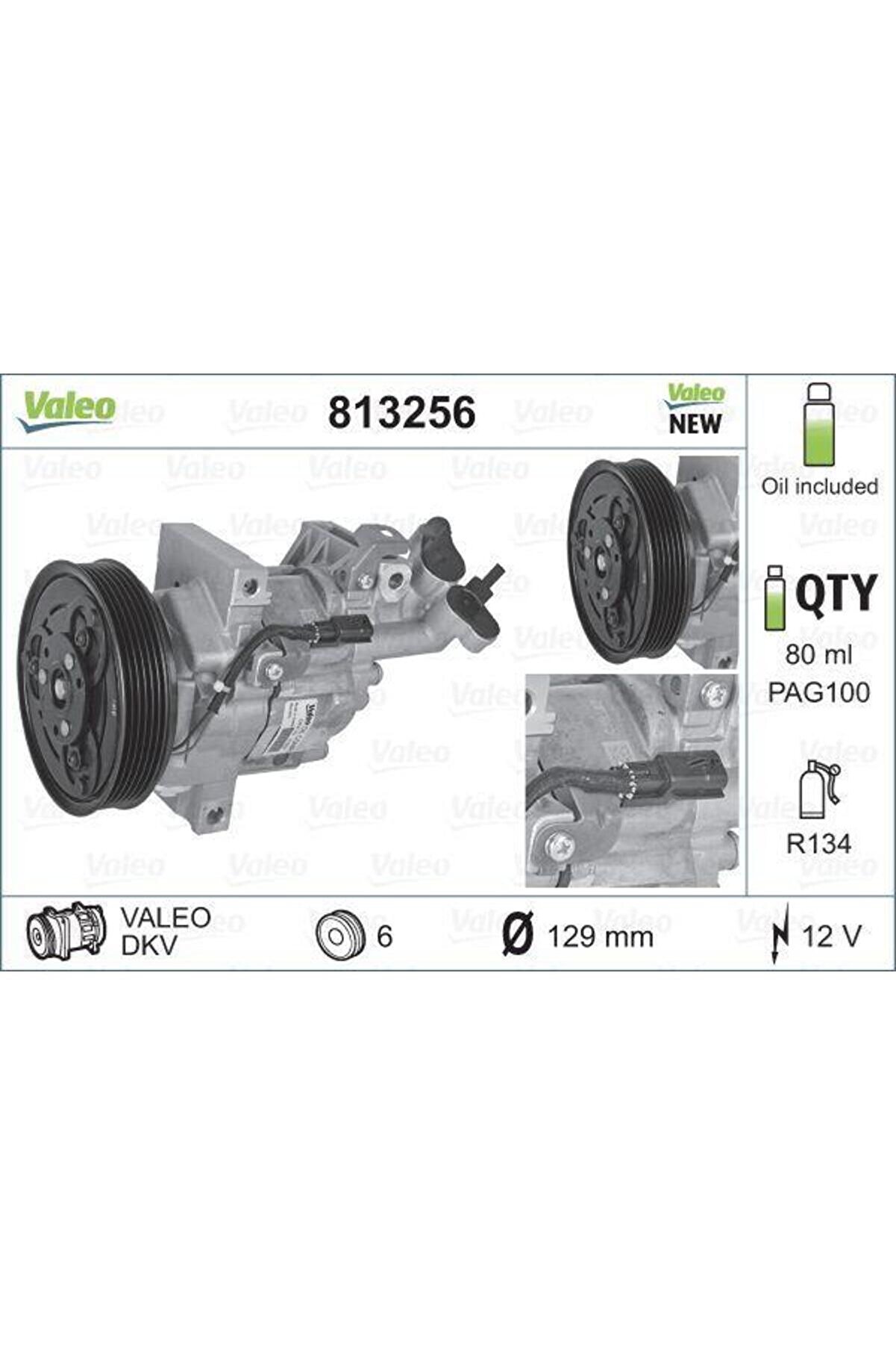 Renault Klima Kompresoru Logan Sandero Lodgy Duster Fluence 1,5 DCI K9k 08> - 813256