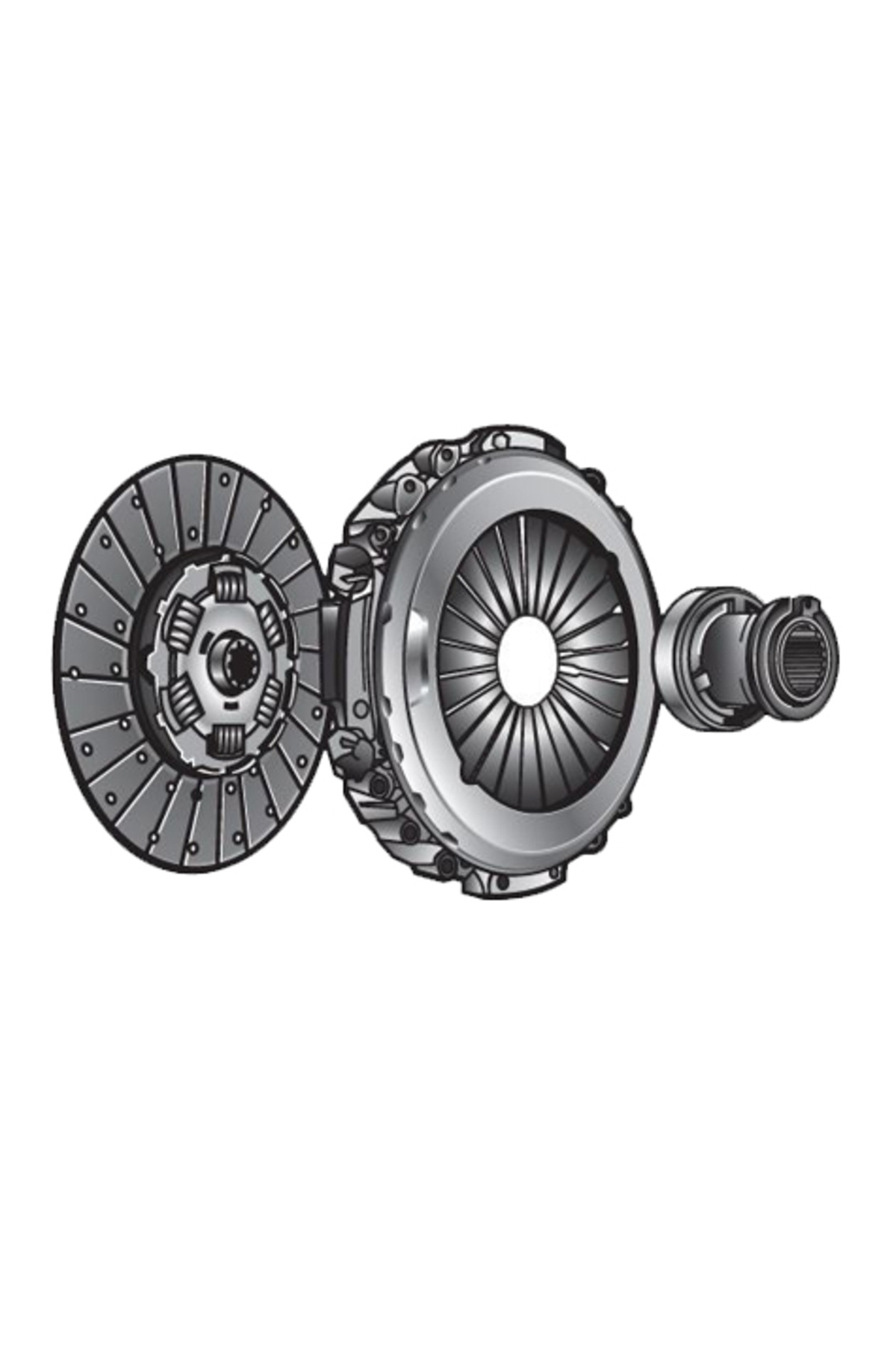 Daf Truck Debriyaj Seti Scanıa P/g/r/t Seri 430mm Grs905 (151-999-370) Euro 5 - 827293