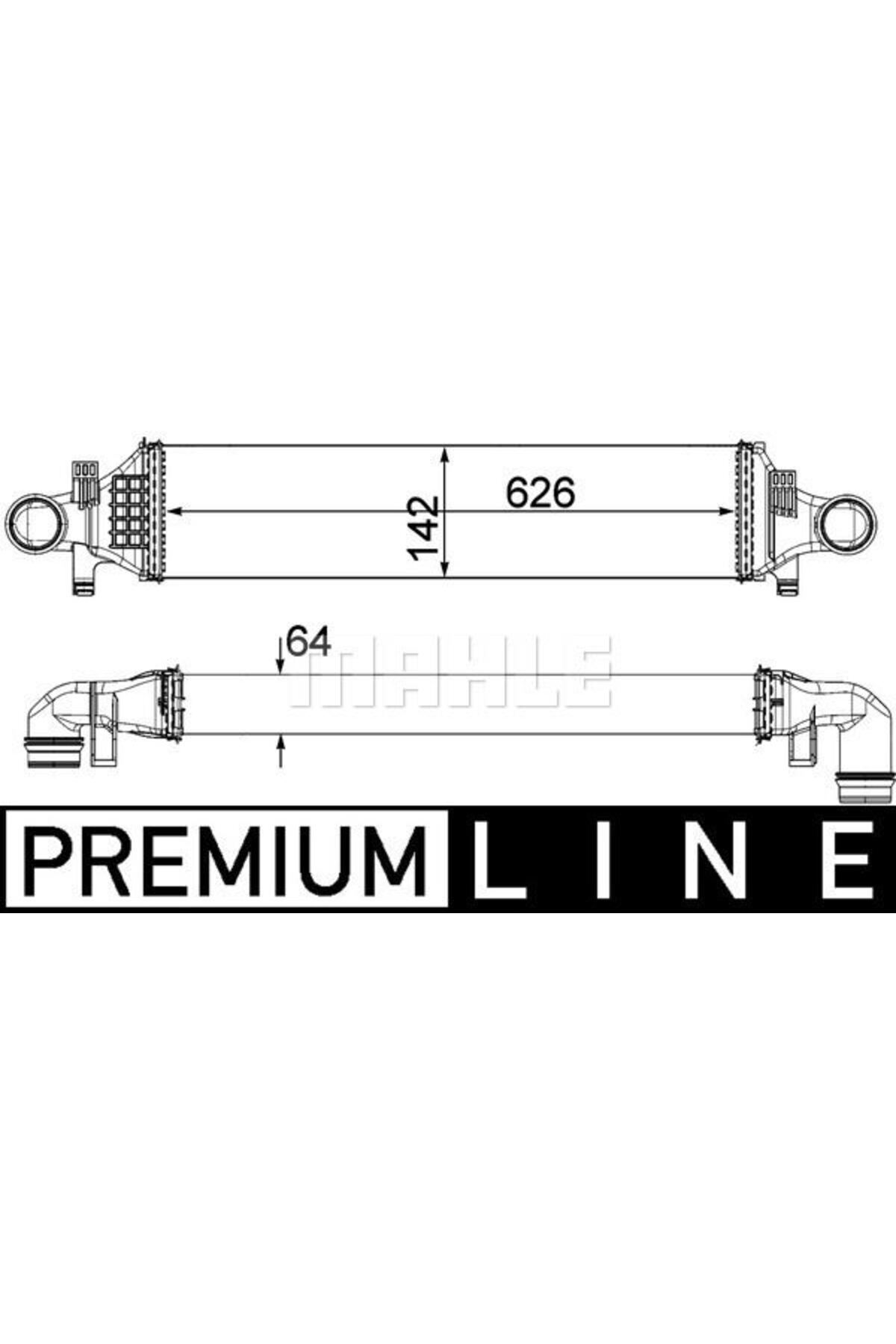 Mercedes Turbosarj Radyatoru X156 13> W176 12>18 W246 11>18 C117 13>19 - CI 479 000p