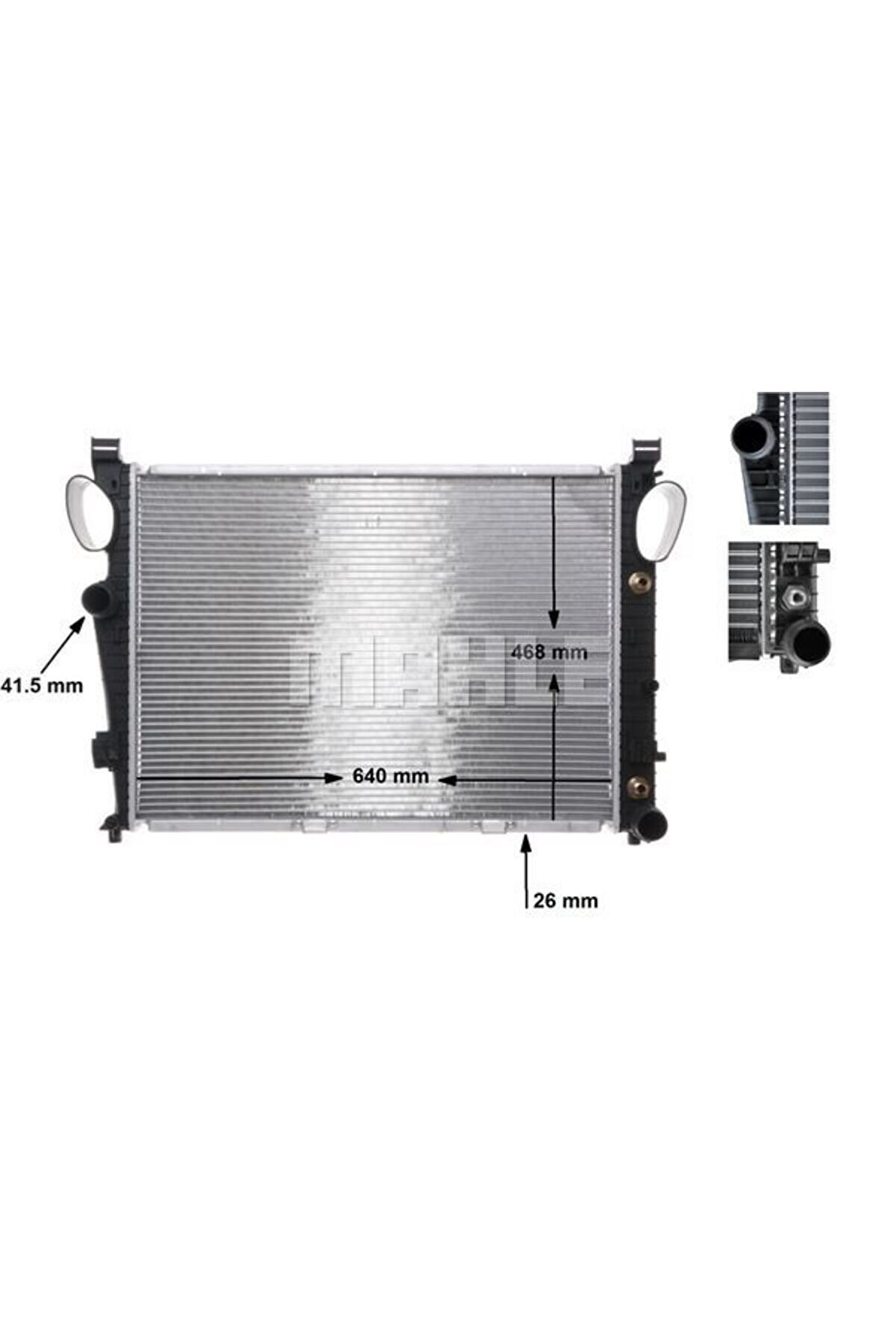 MOTOR SU RADYATORU MERCEDES S-CLASS M112 M272 W220 98 05