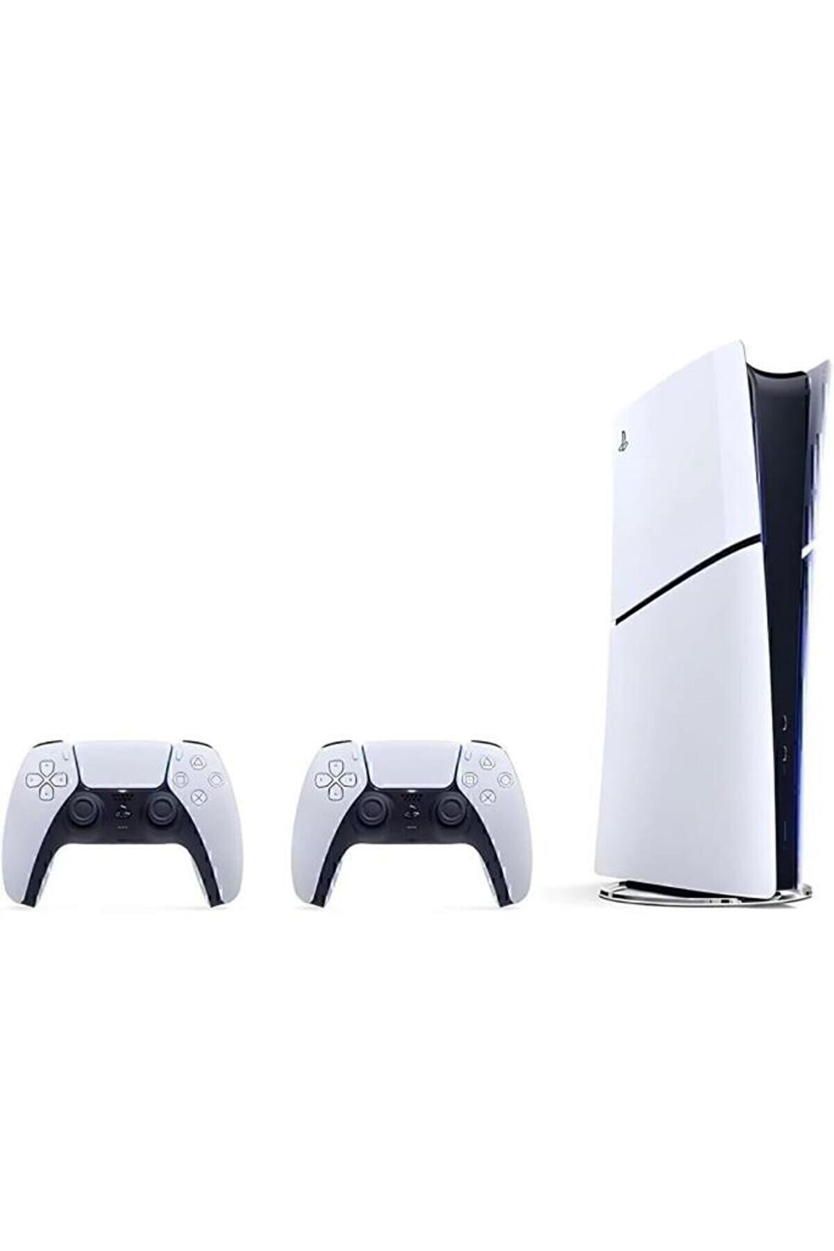 Playstation 5 Slim Digital Edition Ithalatçı Garantili 2 Kol