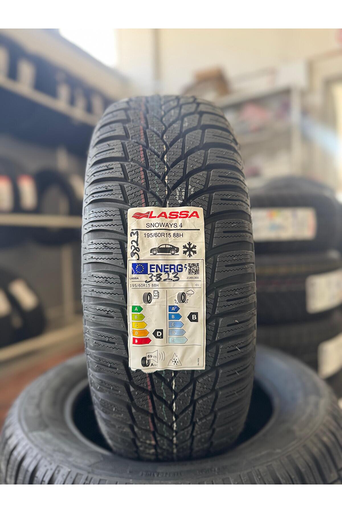 195/60R15 88H SNOWAYS4 KIŞ LASTİĞİ-2023 TARİHLİ