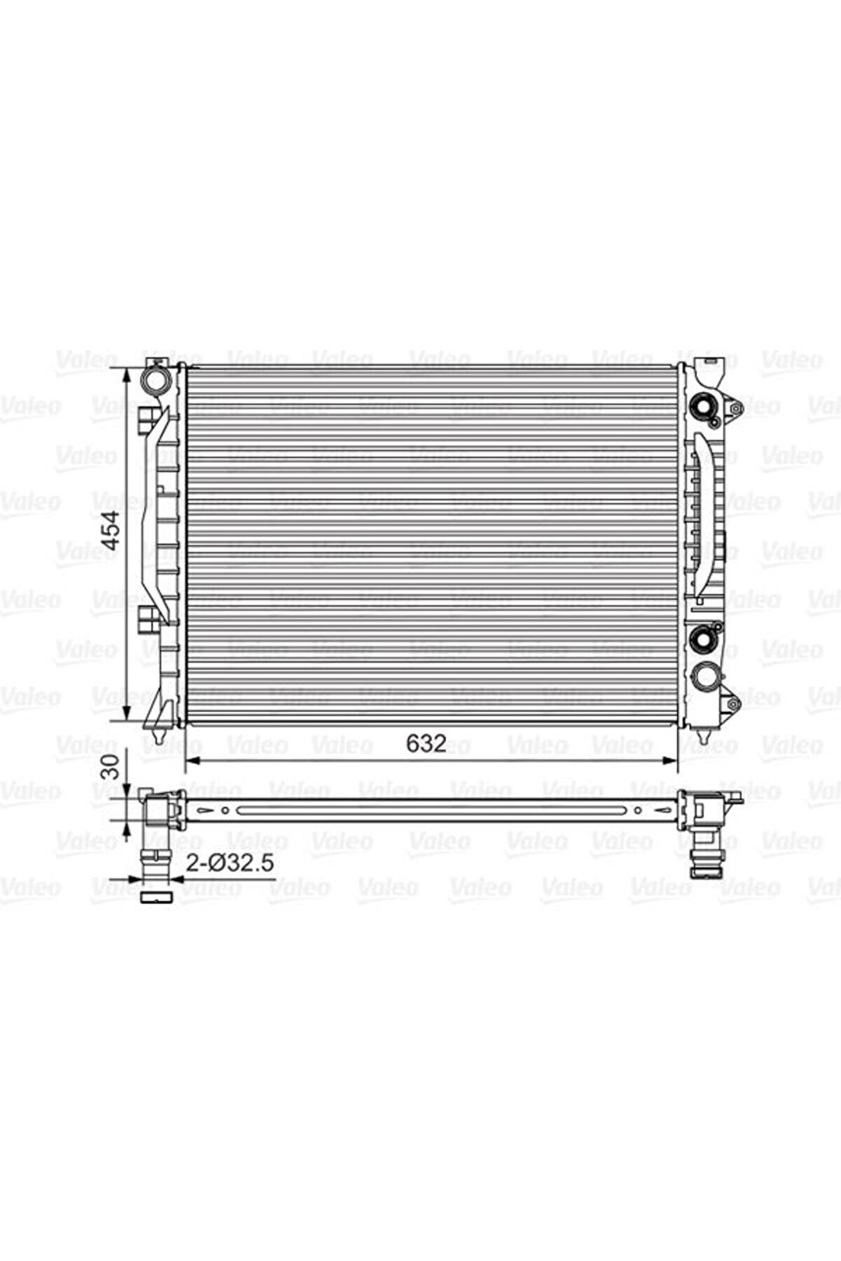 Vag Motor Su Radyatoru A6 Allroad Quattro 00>05 - 734753