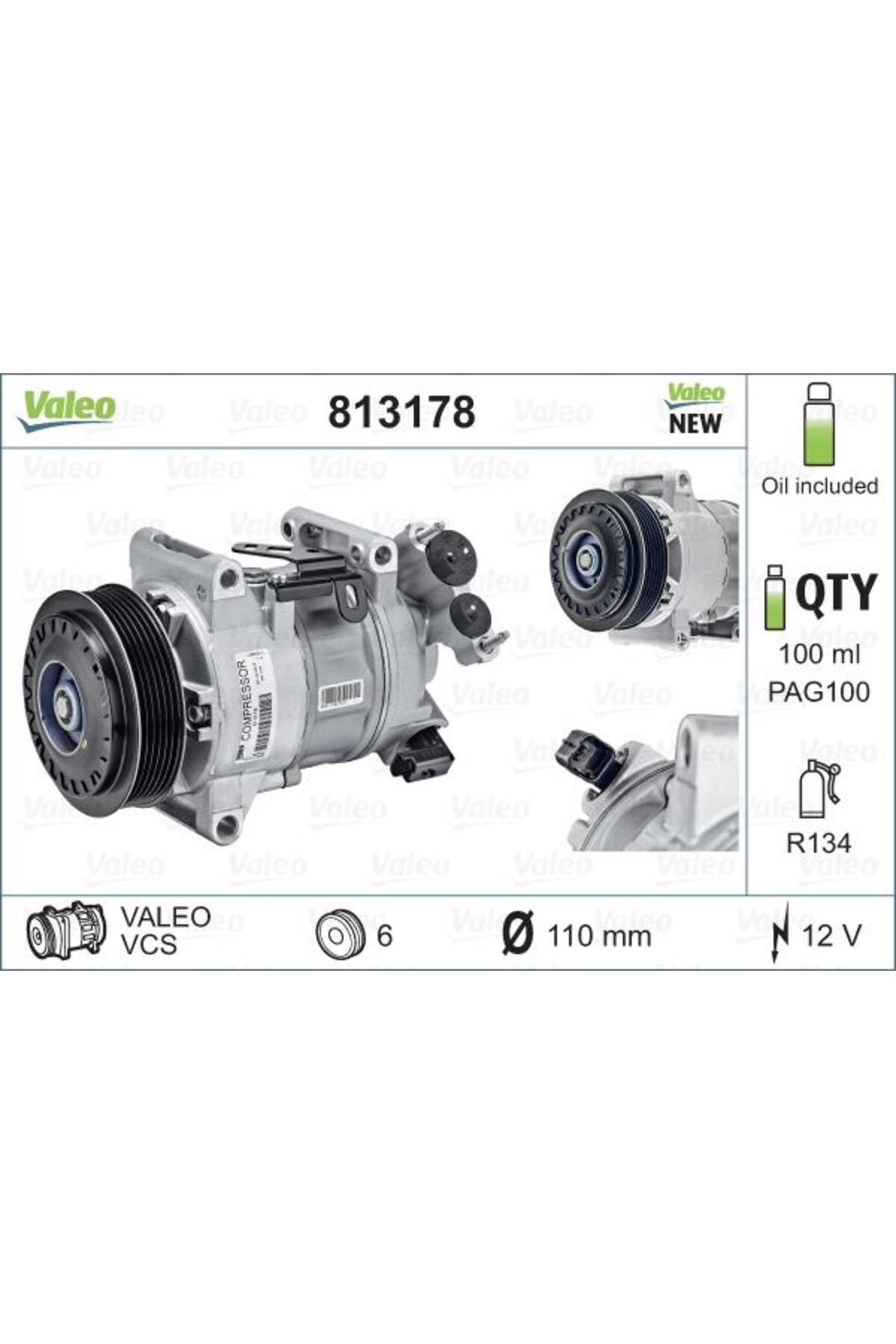 Psa Klima Kompresoru 2008 I-II-208-308 II-5008-508 II-Partner-Rifter-Berlingo-C3 Aırcross-C4 Picass