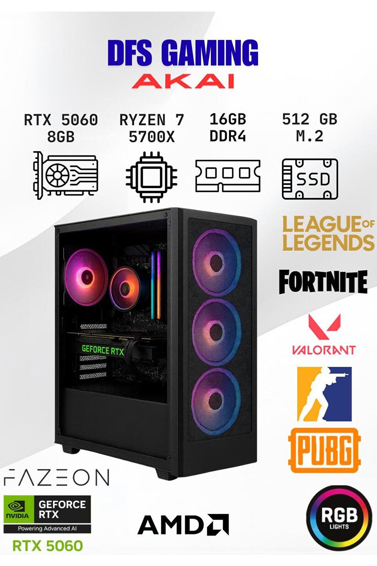 Expertcenter P500MV I5-13420H 16GB 256GB SSD Freedos 6GB/RTX3050 WK5136216512B0DF01162ZETTAUSBBELLEK