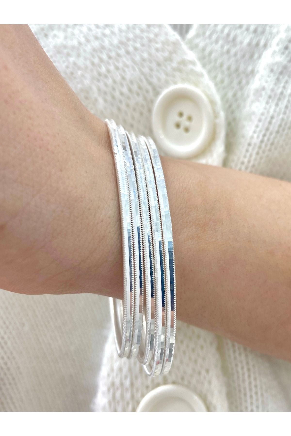 Yantra Silver 925 Sterling Silver Ajda Bracelet - 1 Piece