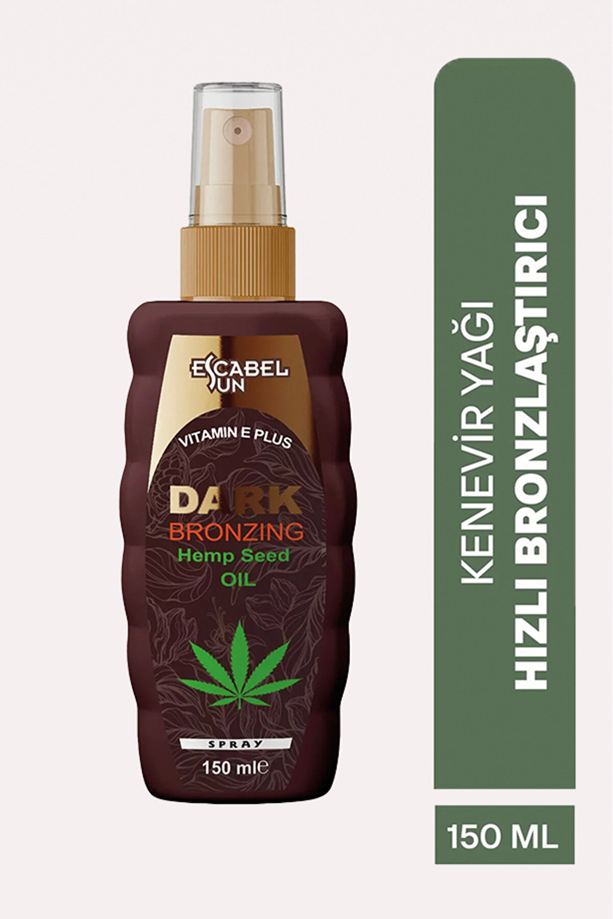Escabel Kenevir Tohumlu Hızlı Bronzlaştırıcı 150 ml Yağ