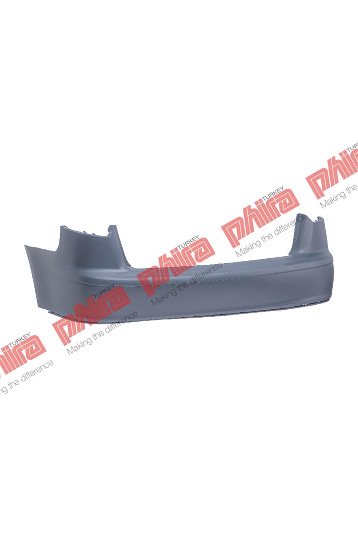 PHIRA- AUDI A3 2003-2008 TAMPON ARKA 4 SENSÖRLÜ 3K ASTARLI 8P3807303AGRU|8P3807303AGRU|