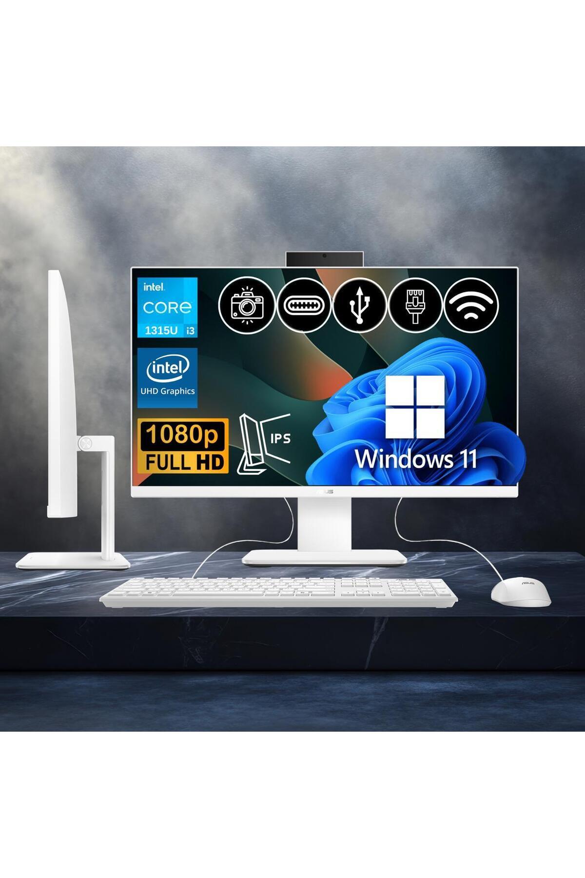 V440VAK-I38256W0D ATL23 i3-1315U 8GB DDR5 512GB Nvme SSD 23.8