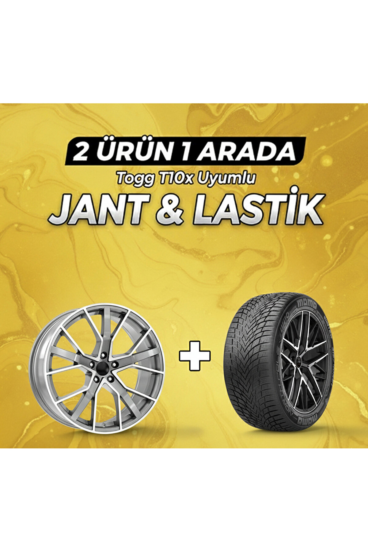 Togg T10x Uyumlu 235/50R19 Kış Lastiği 4 Adet Yılı1222025122DY839 TGD 19