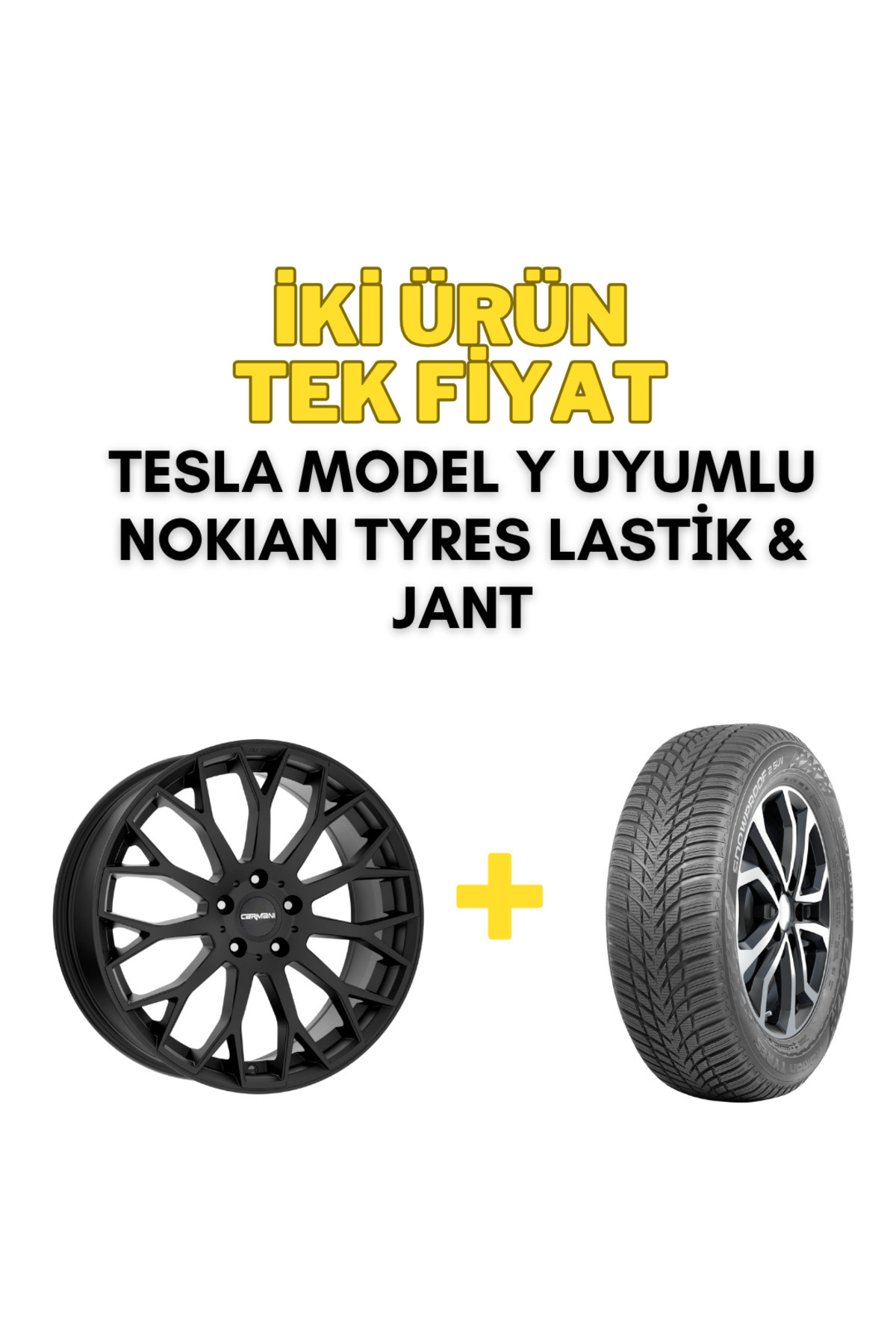 Tesla Model Y Uyumlu Nokian 255/45R19 Yaz Lastigi 4 Adet Yılı12023 1 CA22 19