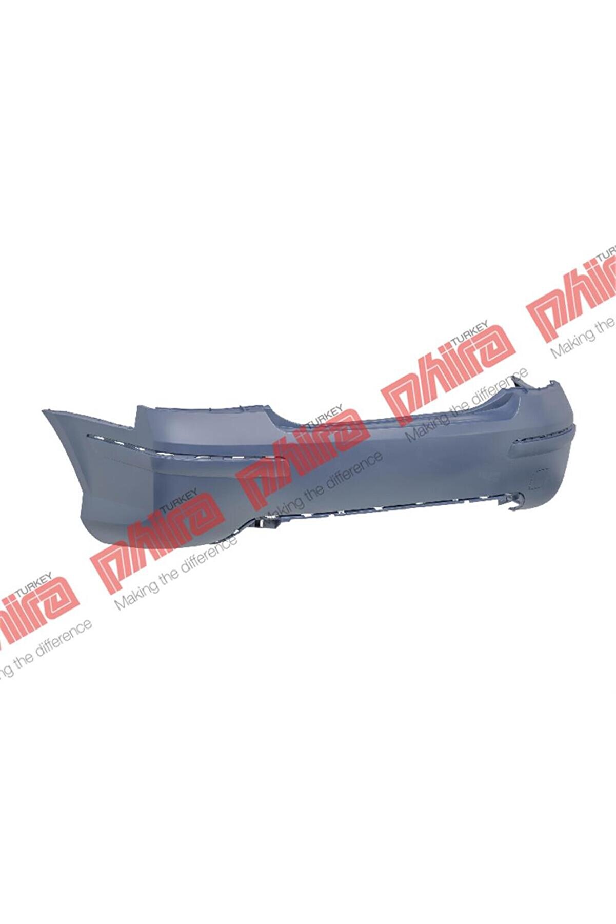 PHIRA OEM NO1897410GT- UYUMLU PEUGEOT 407 2009 TAMPON ARKA ASTARLI 407-09300