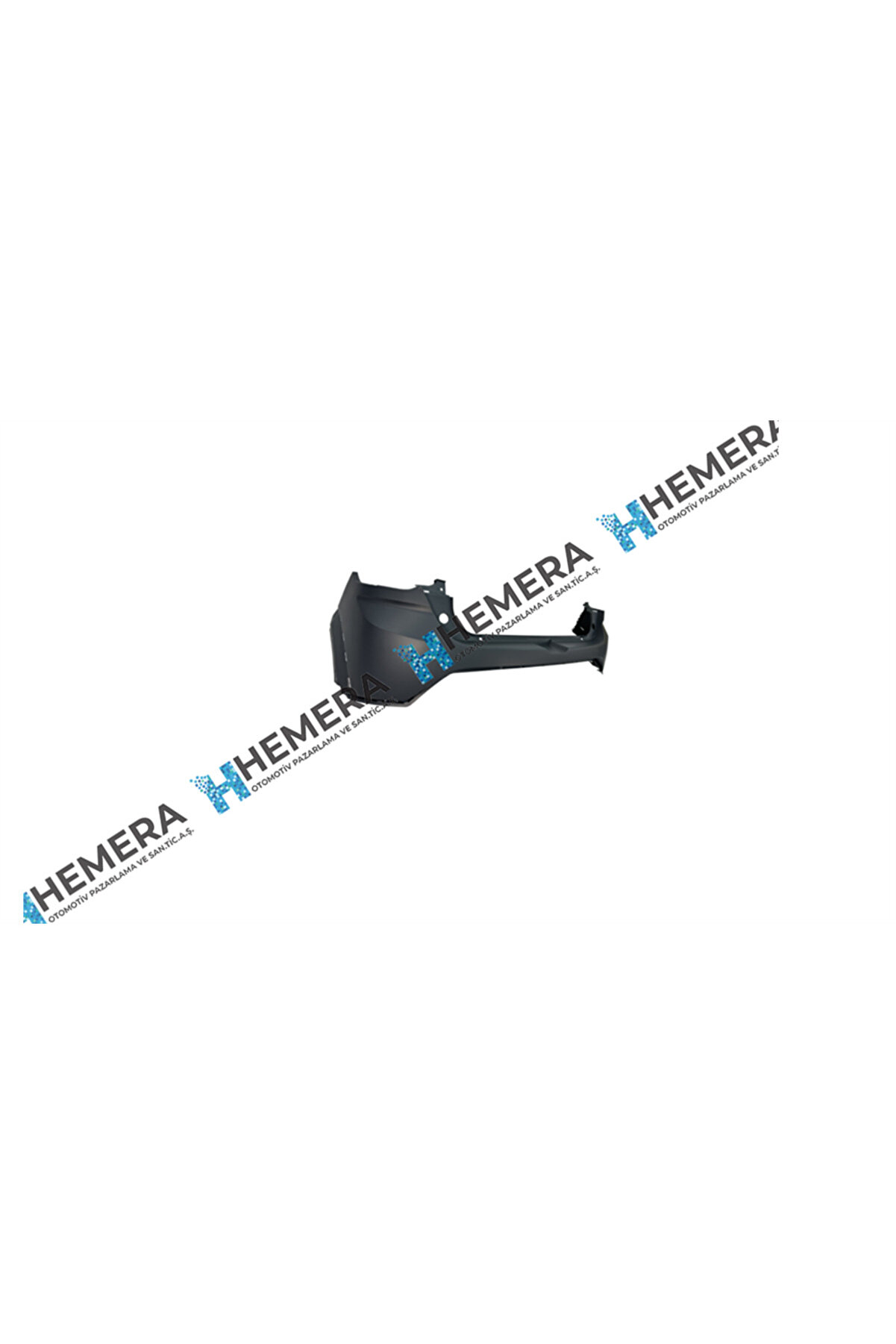 PULO- DACIA SANDERO 2020 TAMPON ARKA SENSÖRSÜZ MAT SIYAH 850103110V||