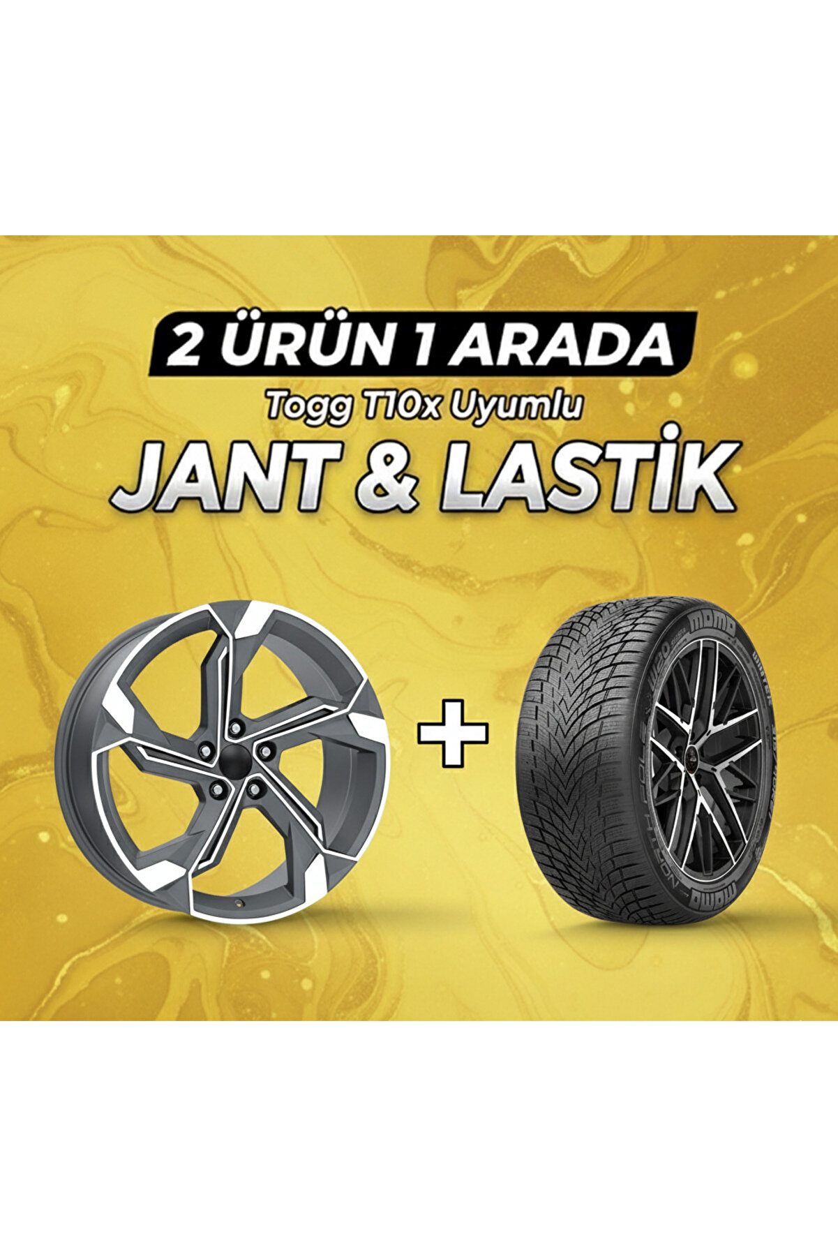 Togg T10x Uyumlu 235/50R19 Kış Lastiği 4 Adet Yılı1222025122DY1709 MGMD 19