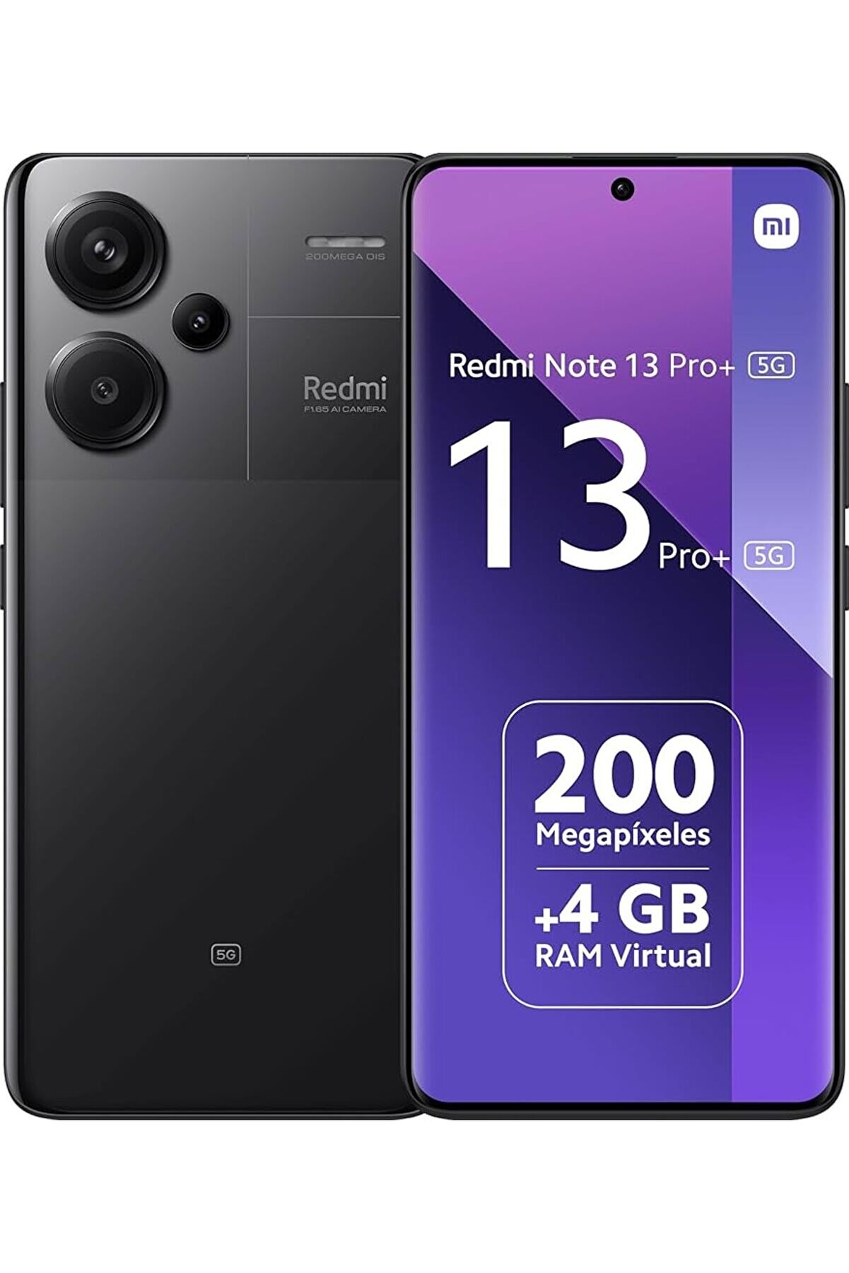 Redmi Note 13 Pro Plus 5G 16GB RAM 512 GB Siyah (Türkiye Garantili)