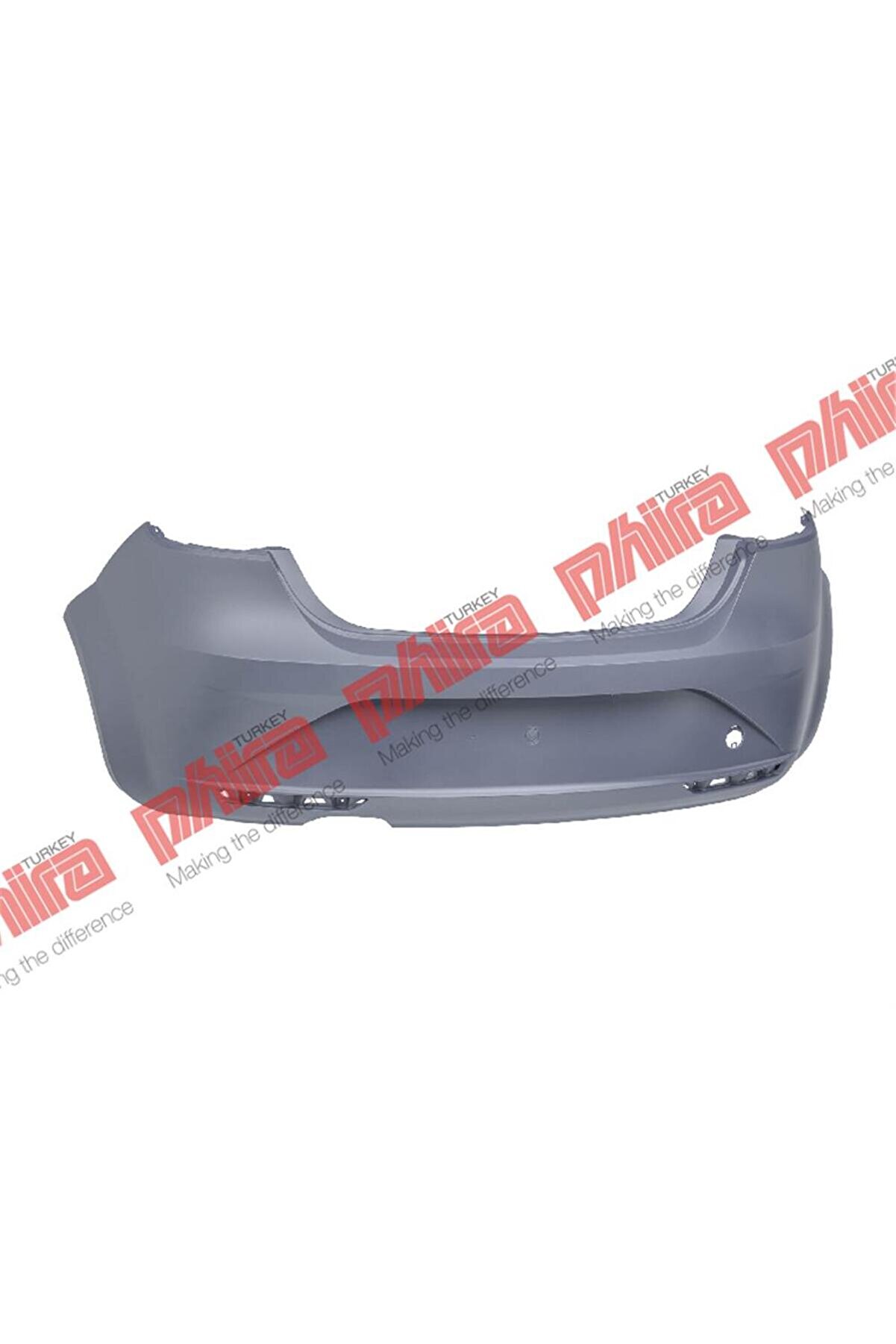PHIRA OEM NO925F0807421AGRU- UYUMLU SEAT LEON 2012 TAMPON ARKA 4 SENSÖRLÜ ASTARLI LE-12330