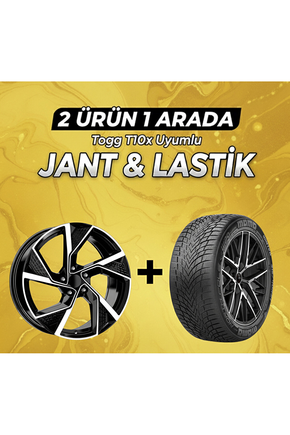 Togg T10x Uyumlu 235/50R19 Kış Lastiği 4 Adet Yılı1222025122DY739 BD 19