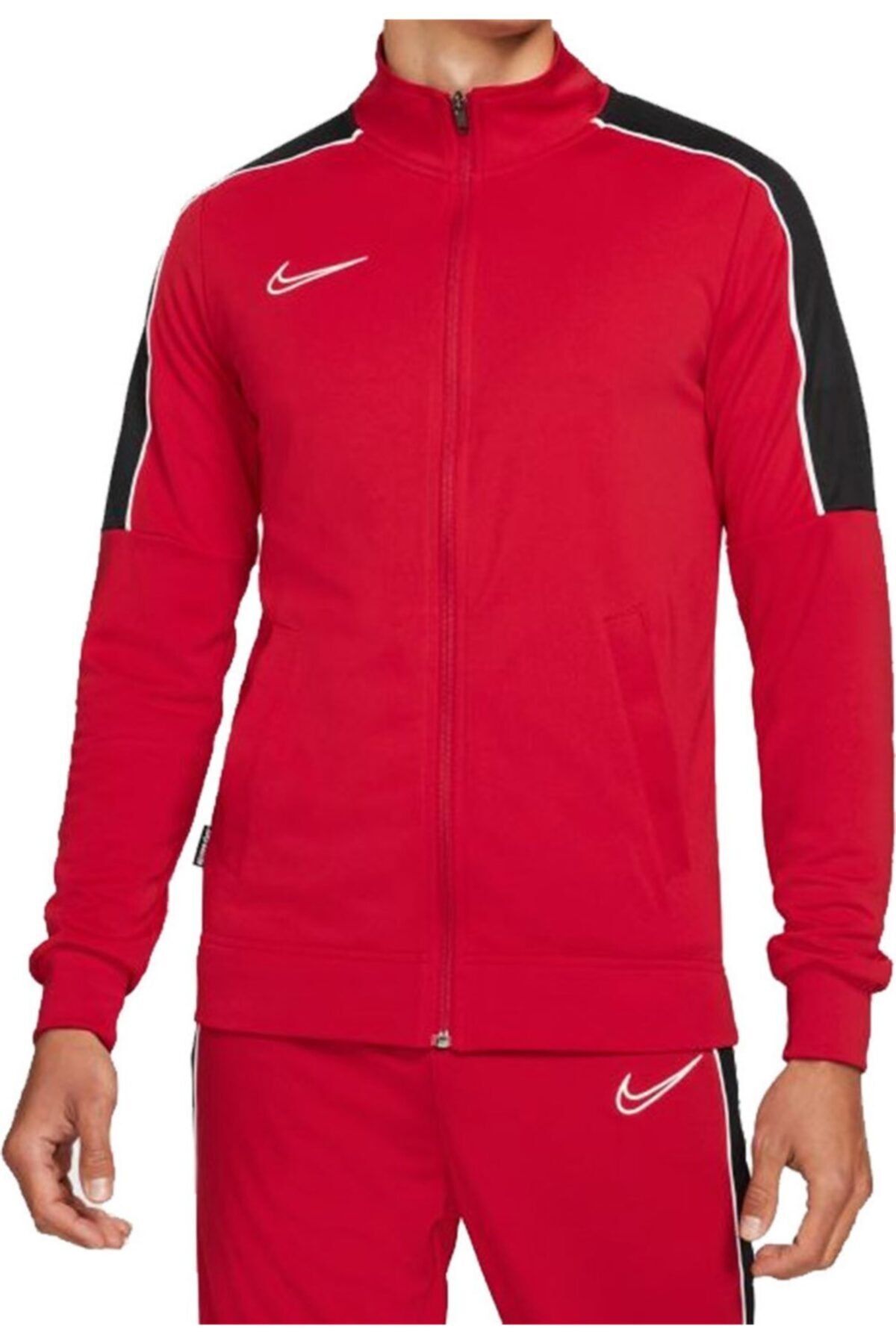 Nike M Nk Df Acd Trk Jkt Kp Fp Jb Erkek Kırmızı Ceket - Da5566-687