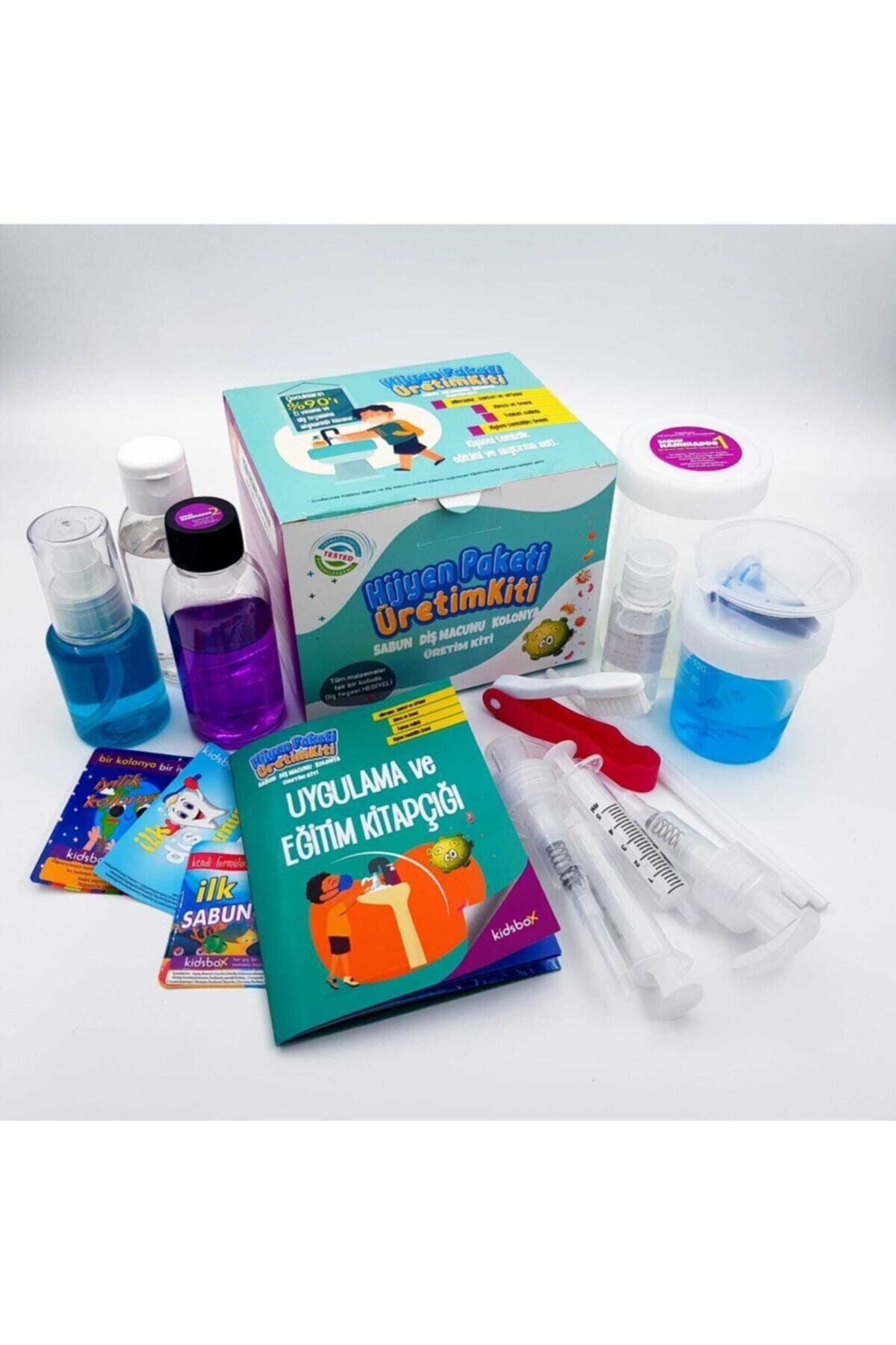 Miniskop Kidsbox Bilim Seti Hijyen Paketi Üretim Kiti