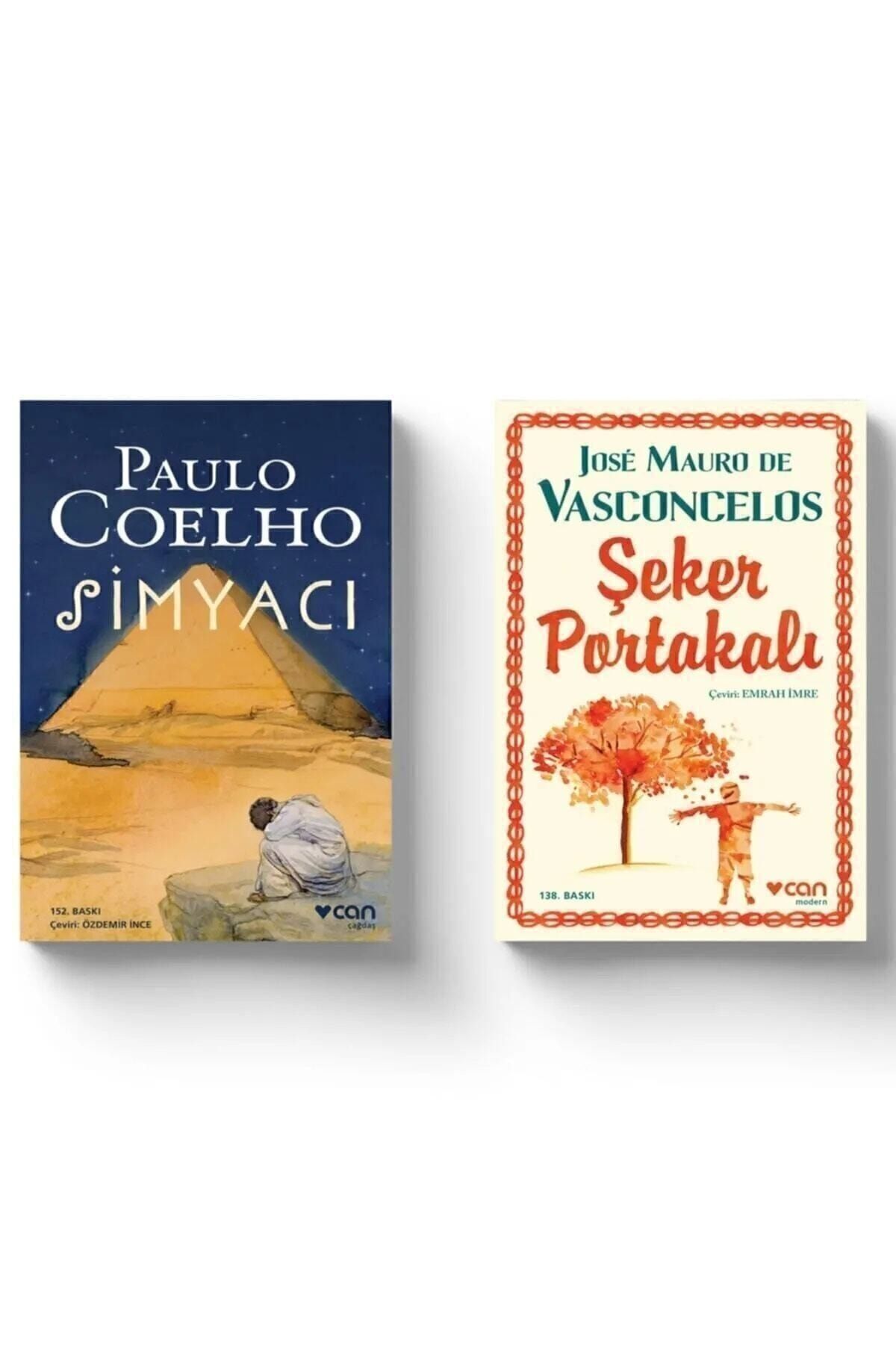 Can Yayınları Şeker Portakalı Simyacı  Paulo Coelho Jose Mauro De Vasconcelos