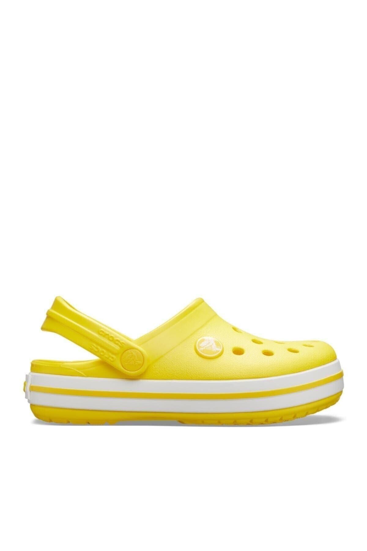 Crocs Unisex Çocuk Sarı Spor Sandalet