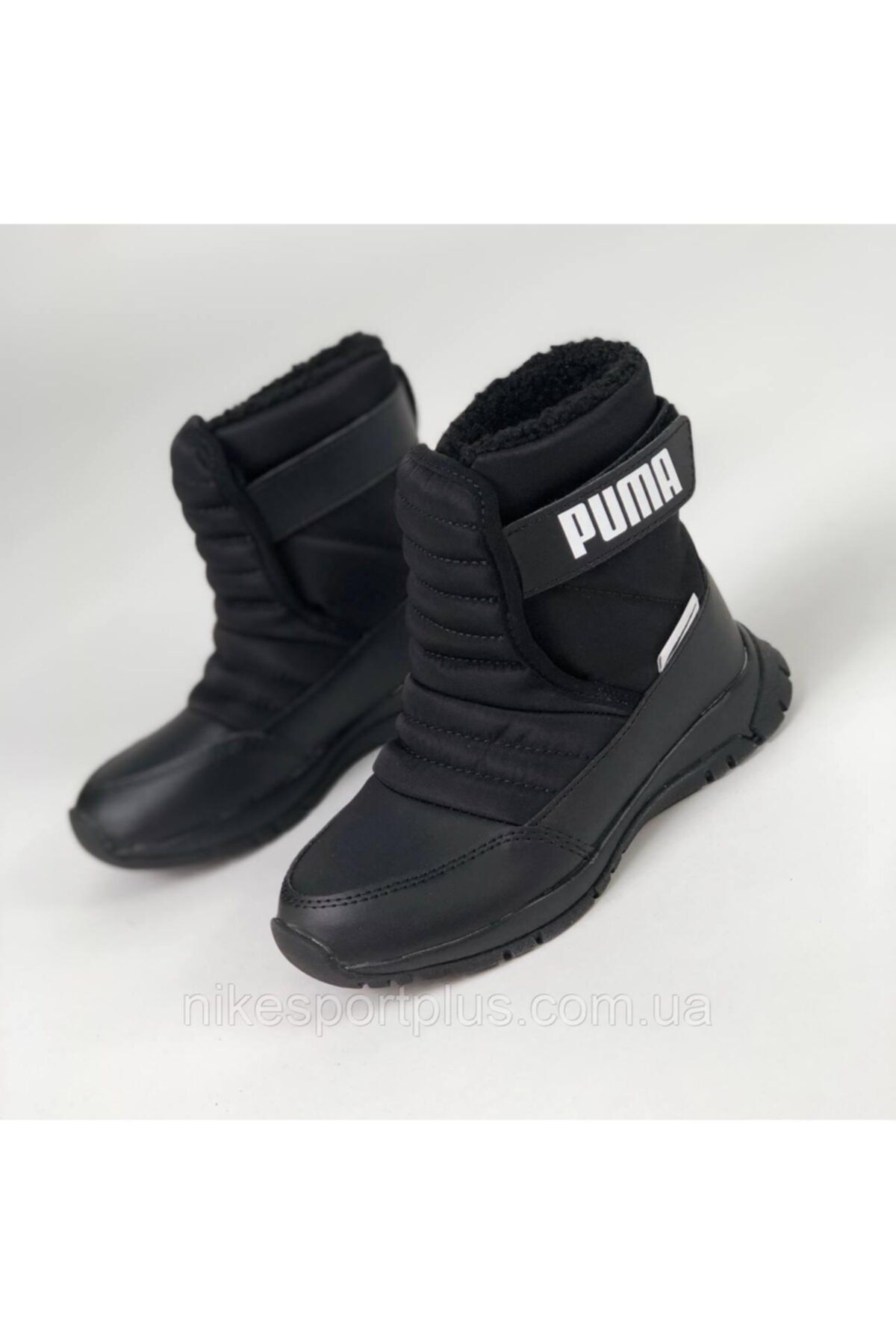 Puma 38074503 Nieve Boot Wtr Ac Ps Black-pum Çocuk Günlük Spor Ayakkabısı