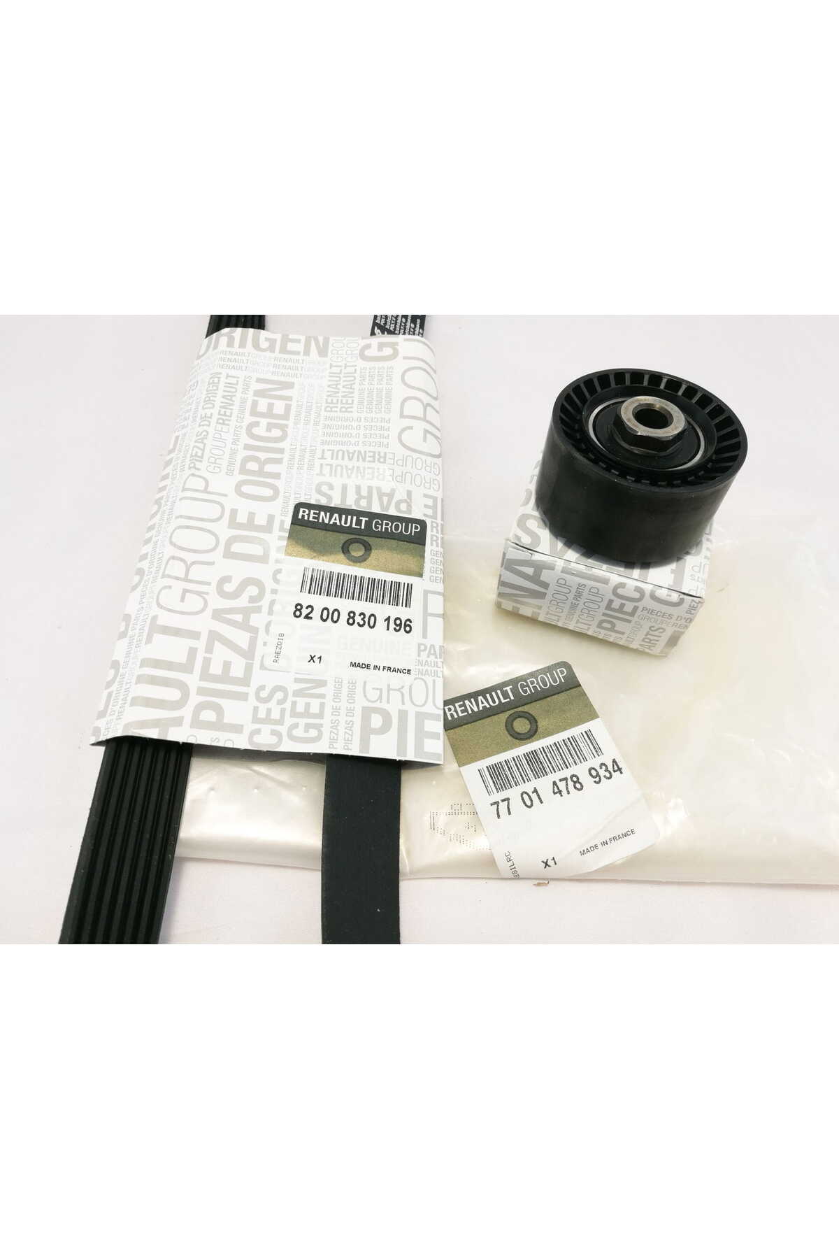 ALTERNATOR KAYIS KITI CLIO IV 12>SYMBOL III 13> SANDERO II 13> LOGAN II 12> 1.2 D4F (7PK 1035MM)