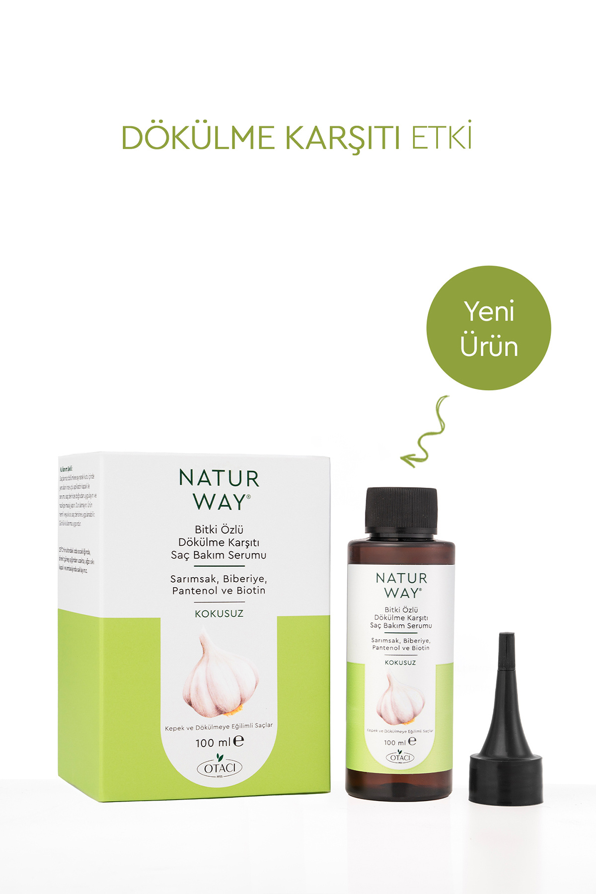 Otacı Naturway Bitki Özlü Saç Dökülme Karşıtı Serum | Saç Bakım