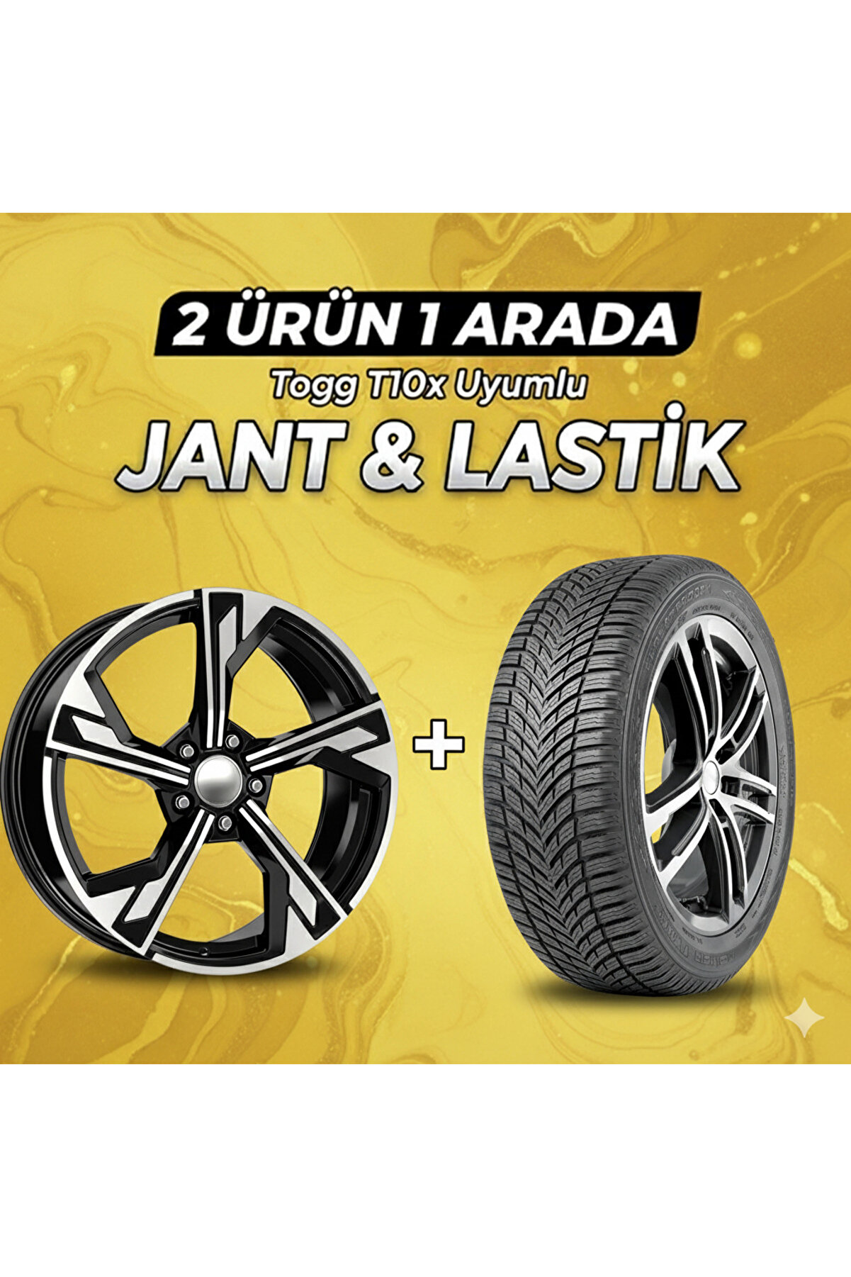 Togg T10x Uyumlu 225/60R18 Dört Mevsim Lastiği 4 Adet Yılı22025 2 DY338 BD 18