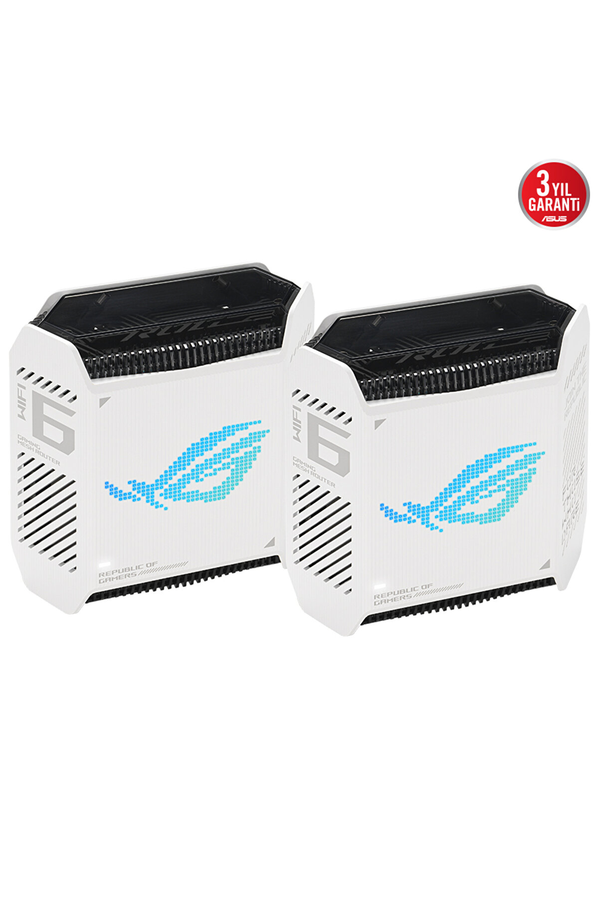Rog Rapture GT6 (W-2-PK) WiFi6 Gaming Mesh Router (2`li)