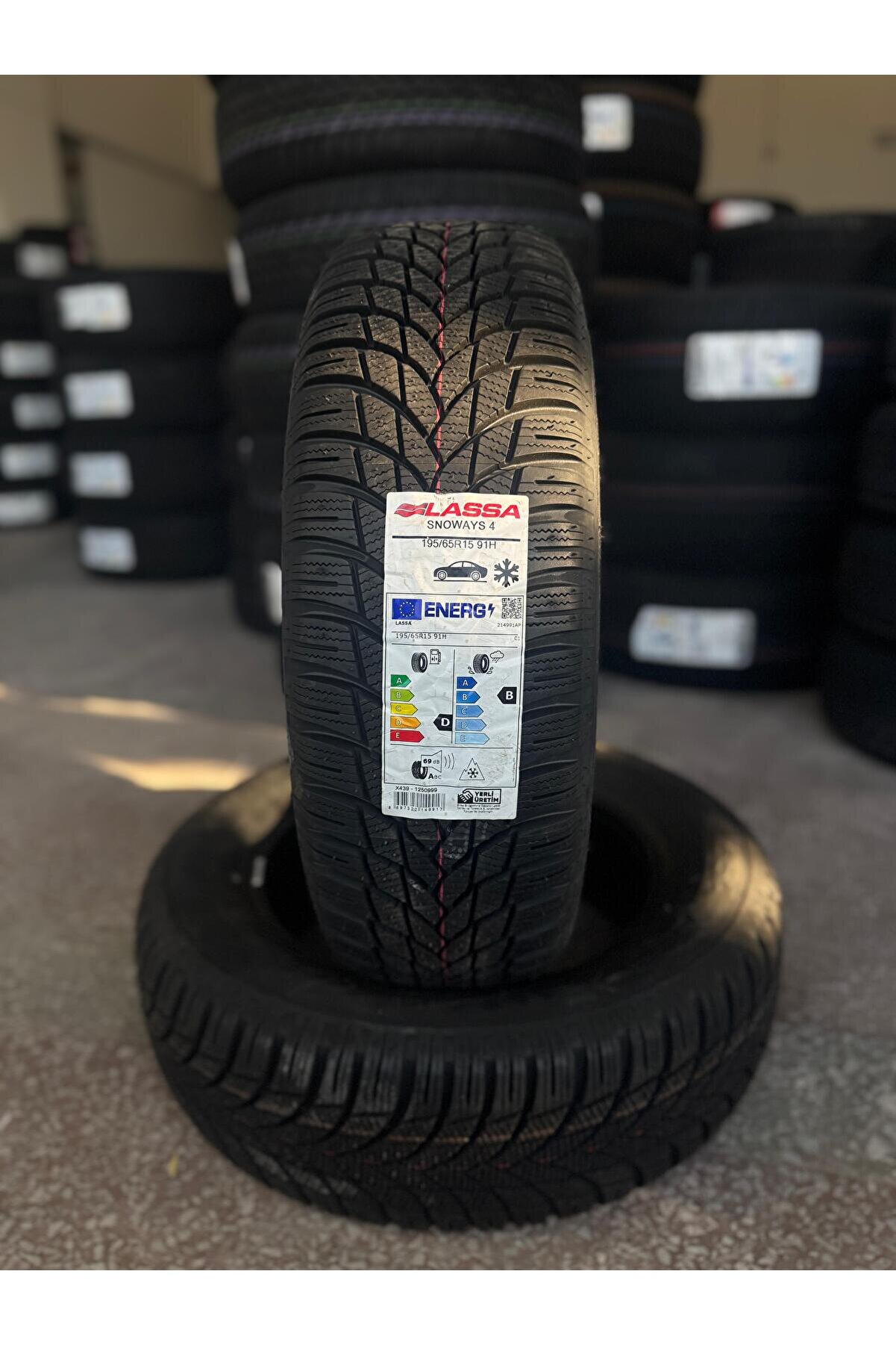 195/65R15 91H SNOWAYS4 KIŞ LASTİĞİ- 2024 TARİHLİ