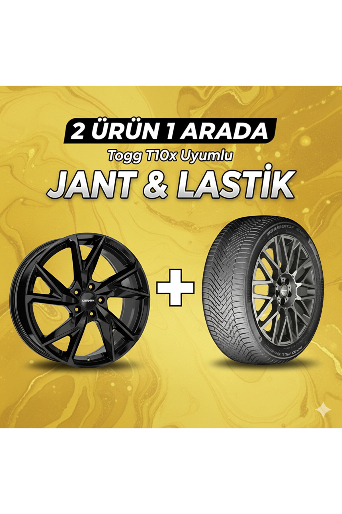 Togg T10x Uyumlu 225/60R18 Dört Mevsim Lastiği 4 Adet Yılı22025 2 CA238018 B 18