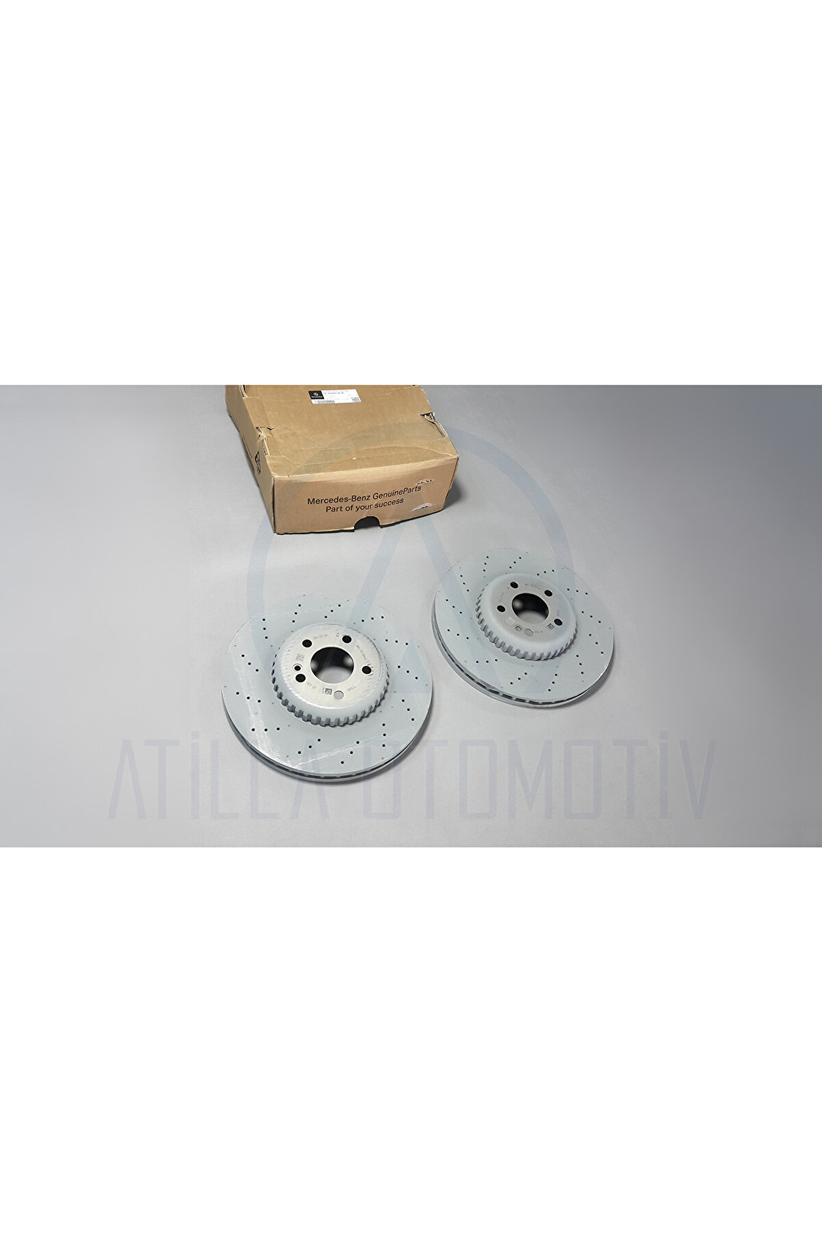 MERCEDES CLE C236 A236 SPOR DELİK ÖN FREN DİSKİ TAKIM 342MM