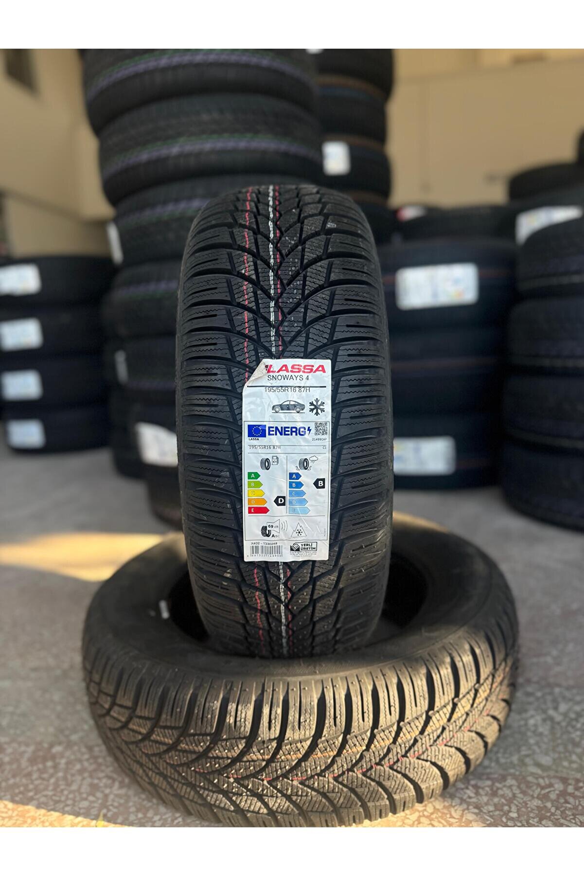 195/55R16 87H SNOWAYS4 KIŞ LASTİĞİ- 2025 TARİHLİ