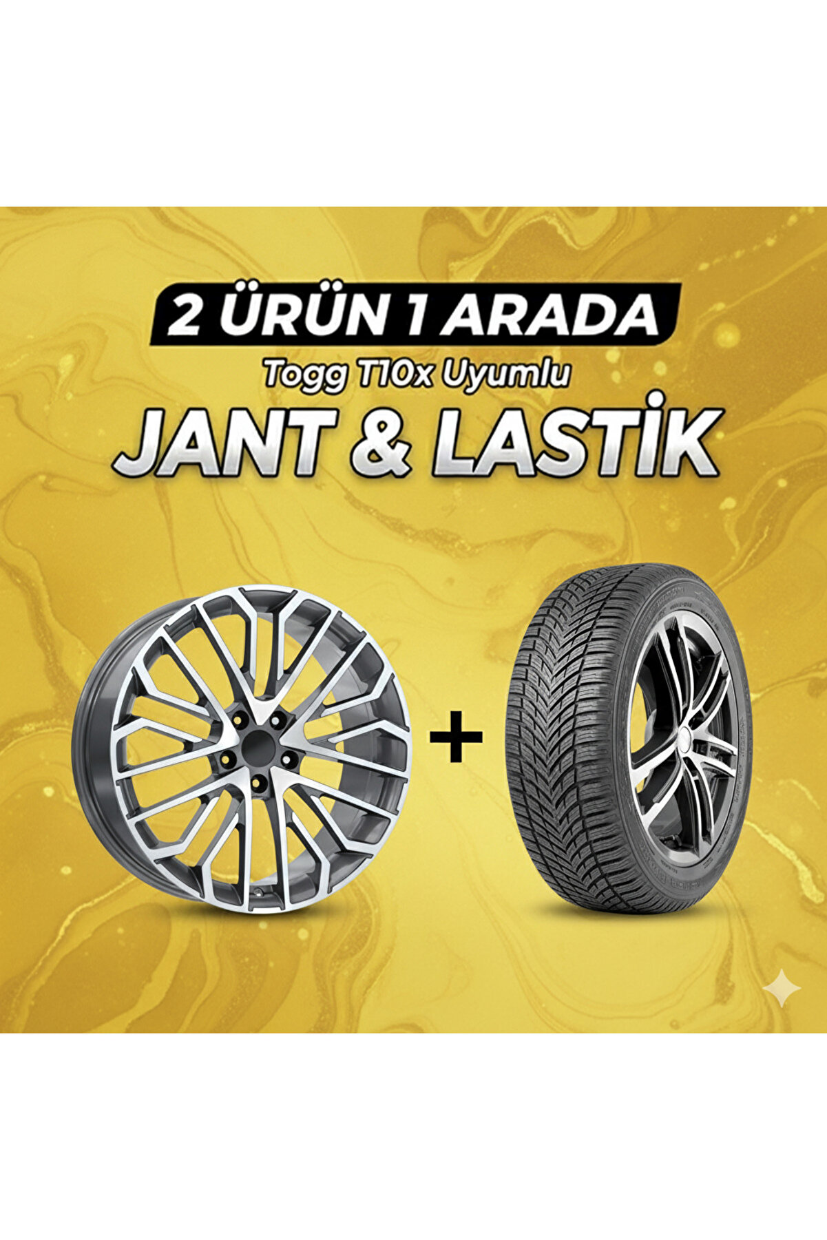 Togg T10x Uyumlu 225/60R18 Dört Mevsim Lastiği 4 Adet Yılı22025 2 DY1648 GMD 18