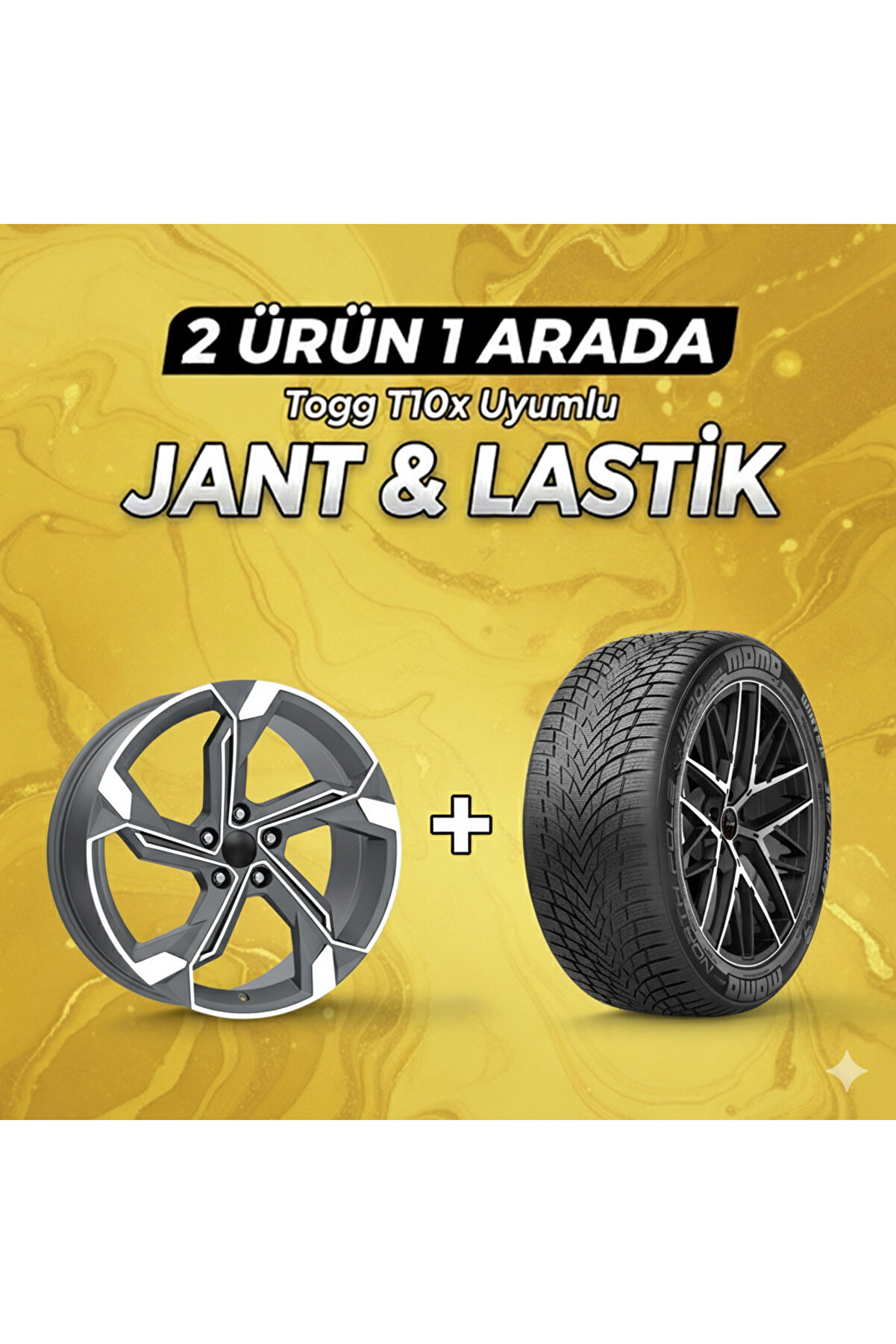 Togg T10x Uyumlu 225/60R18 Kış Lastiği 4 Adet Yılı12025 1 DY1708 MGMD 18