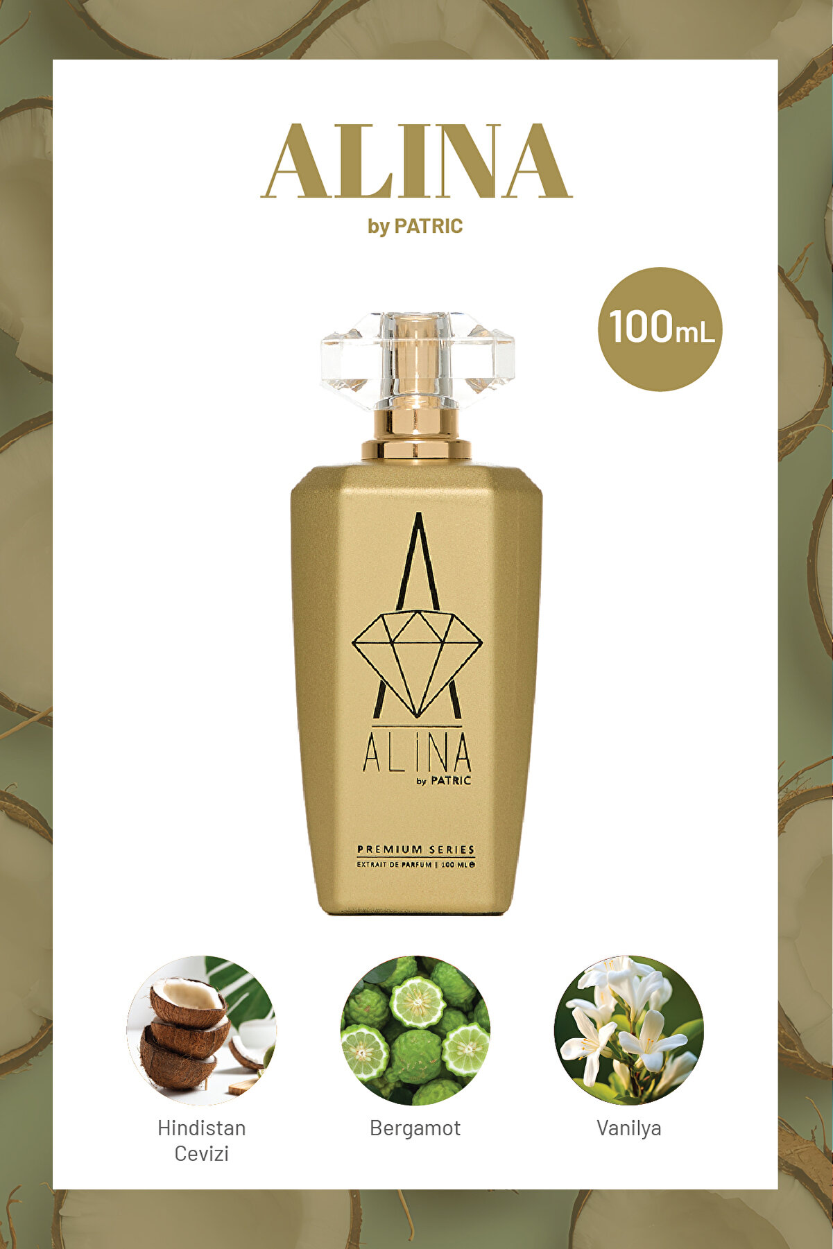 Frederic Patric By Patric Alina 100 ml Unisex Edp Kalıcı Parfüm