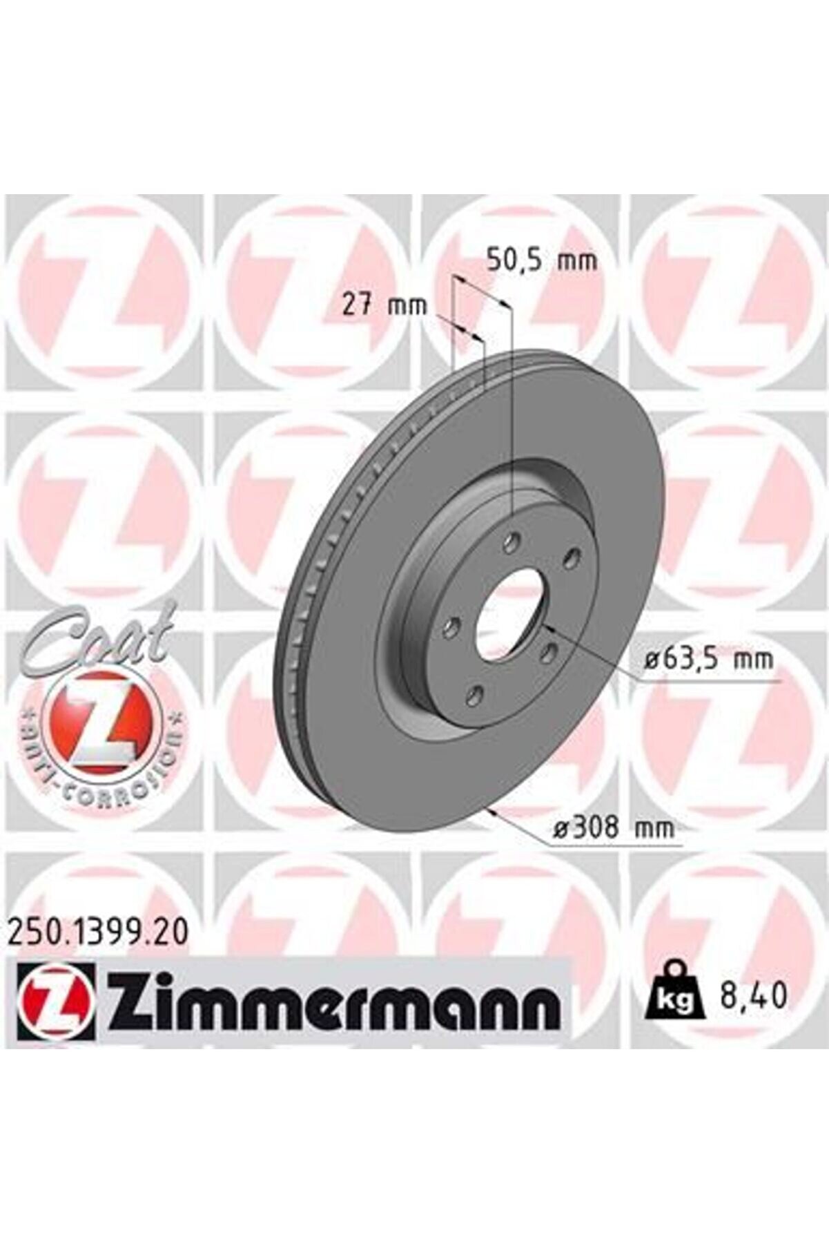 ON FREN DISK AYNA KUGA 3 DFK 2019 FOCUS 4 2019 JX61 1125 BEB 2305506 (2 ADET)